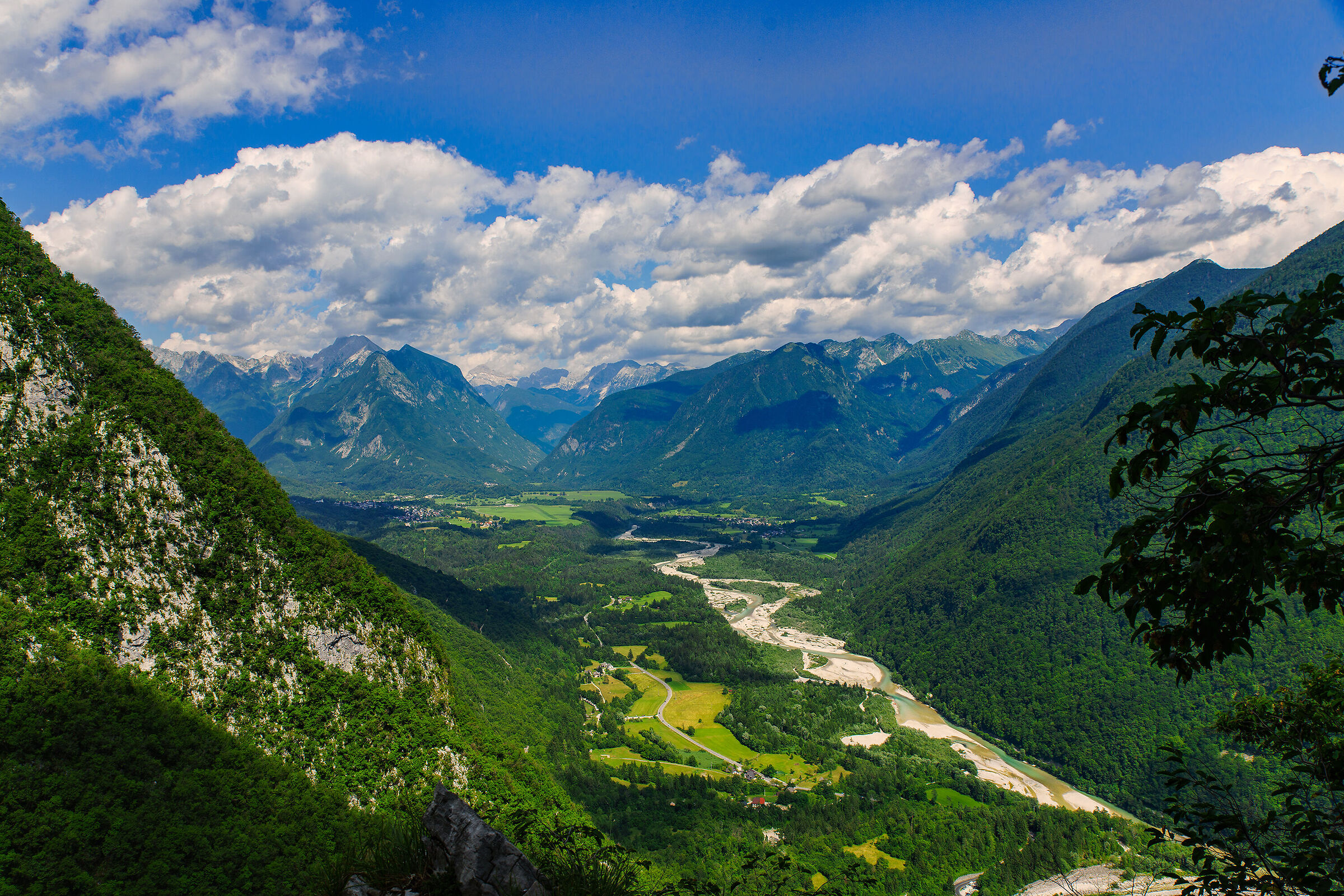 Bovec basin Slovenia