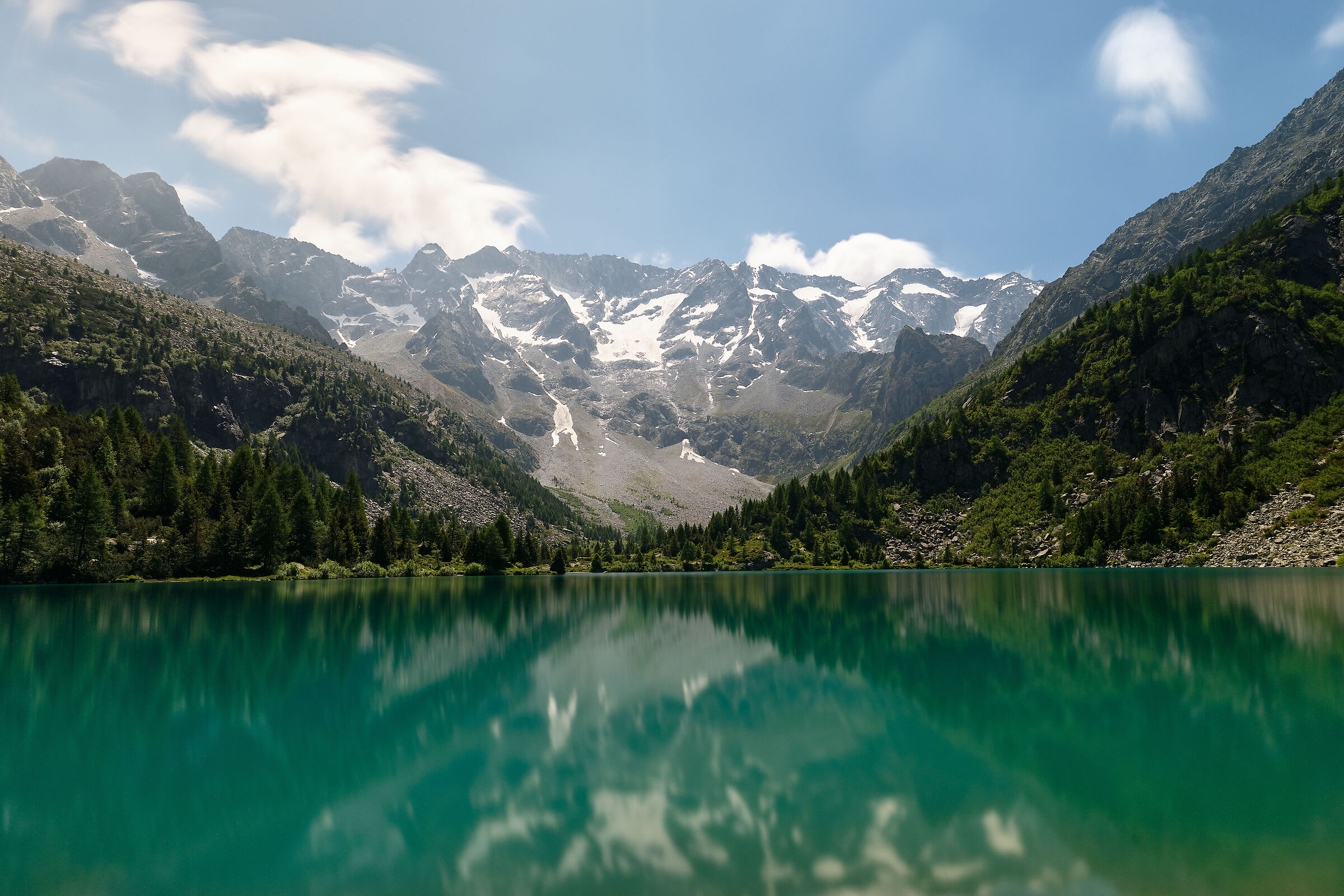 Lago di Cristallo e Nuvole di Seta