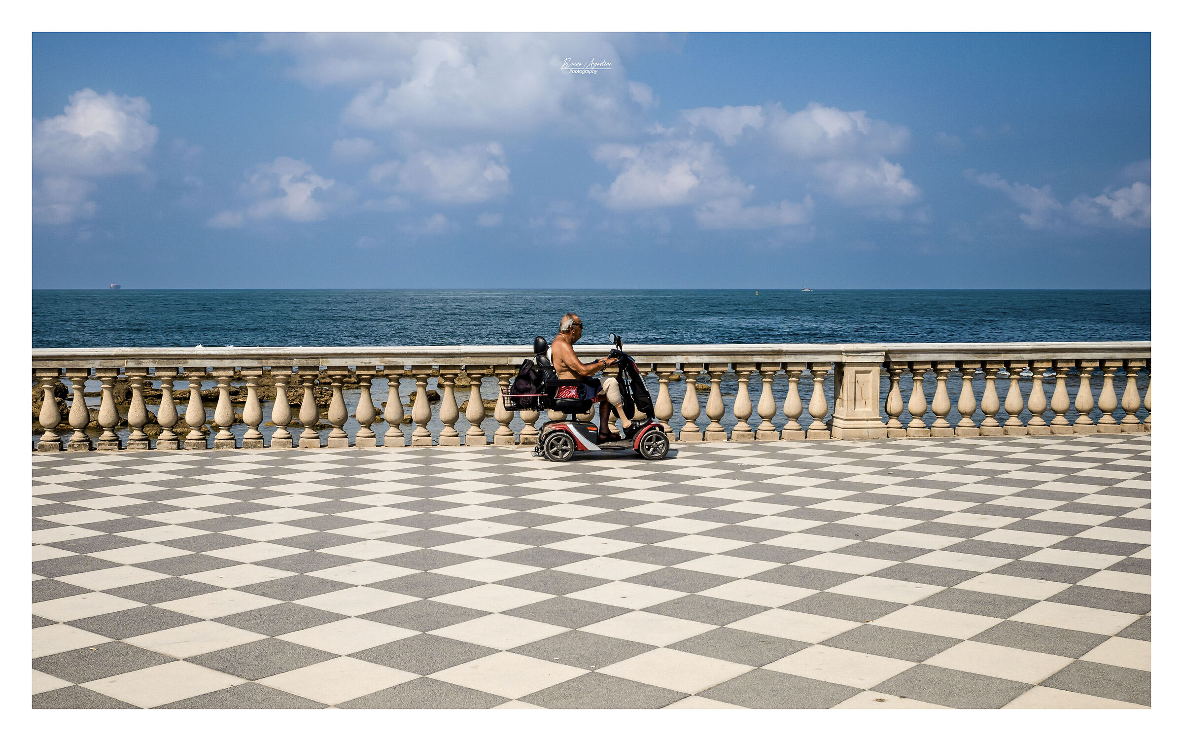 Livorno-l'amore per la Terrazza non ha ostacoli.