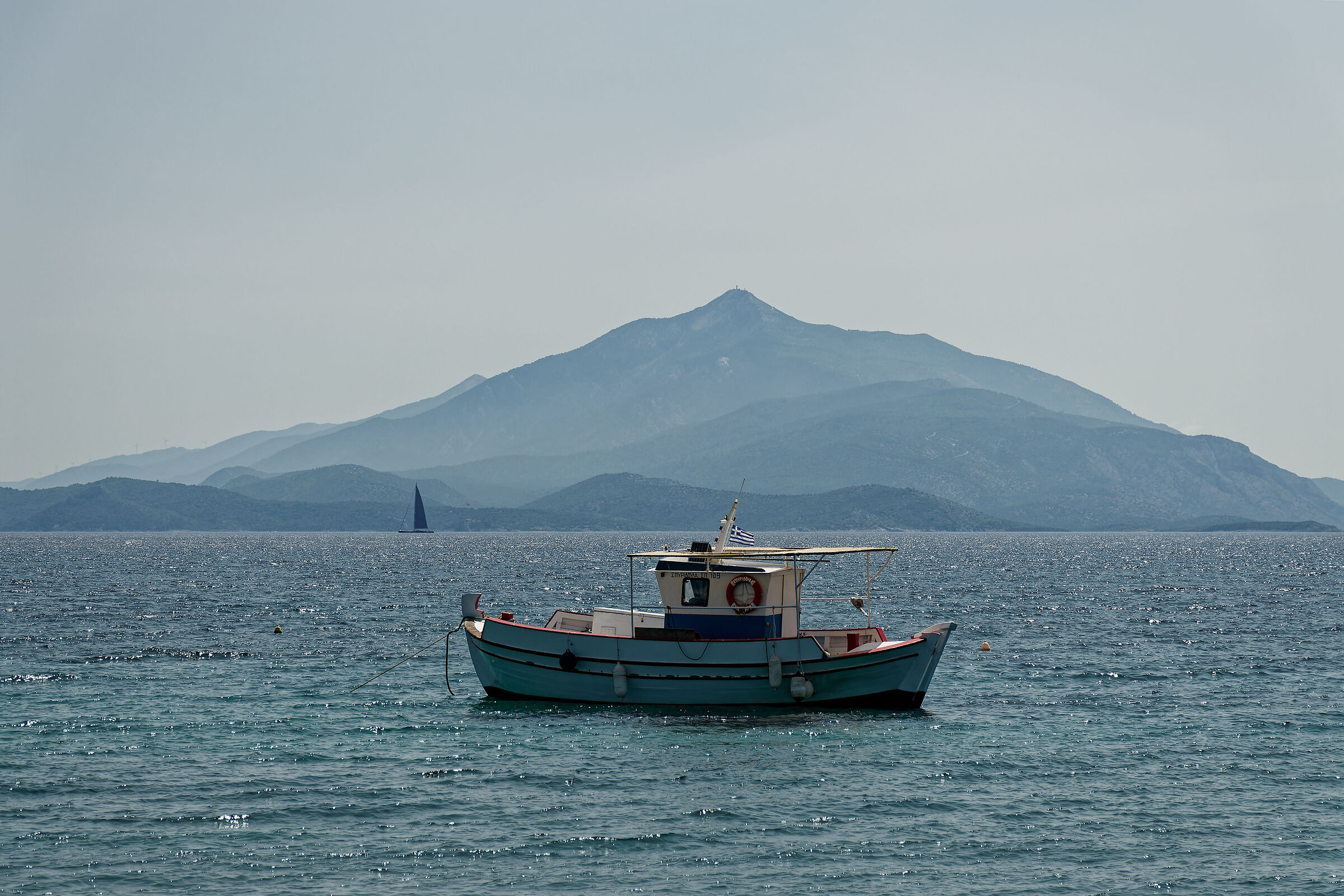 Turkish coast taken from Kampos