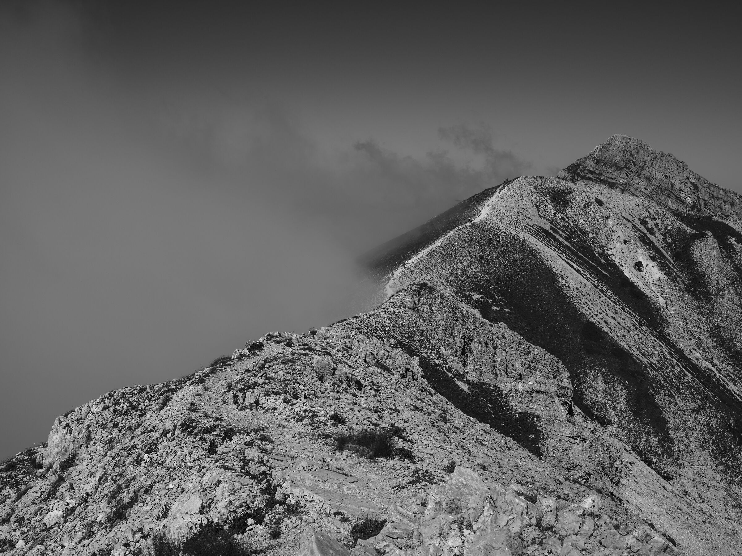 Dal Rifugio Duca degli Abruzzi