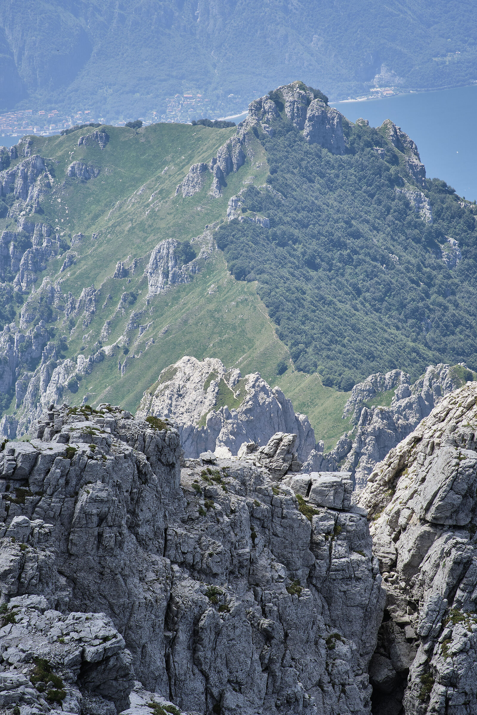 View from the grignetta