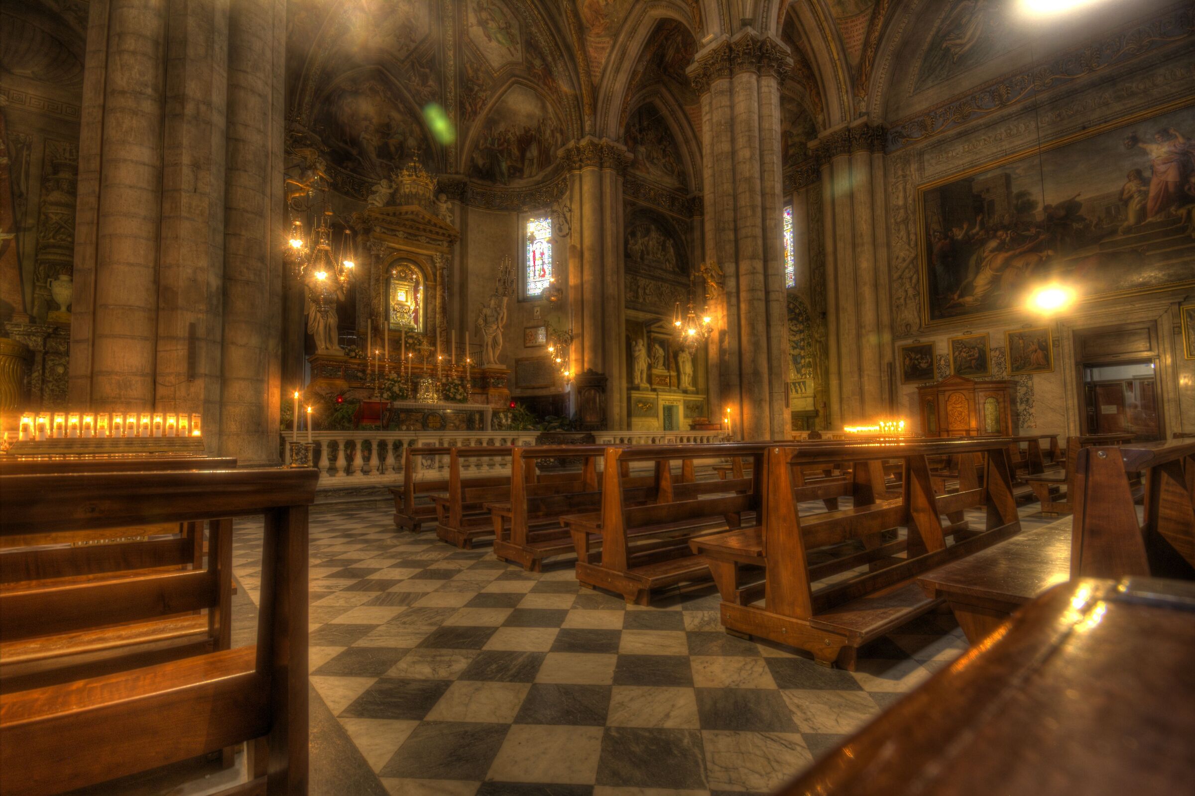 Duomo Arezzo in HDR