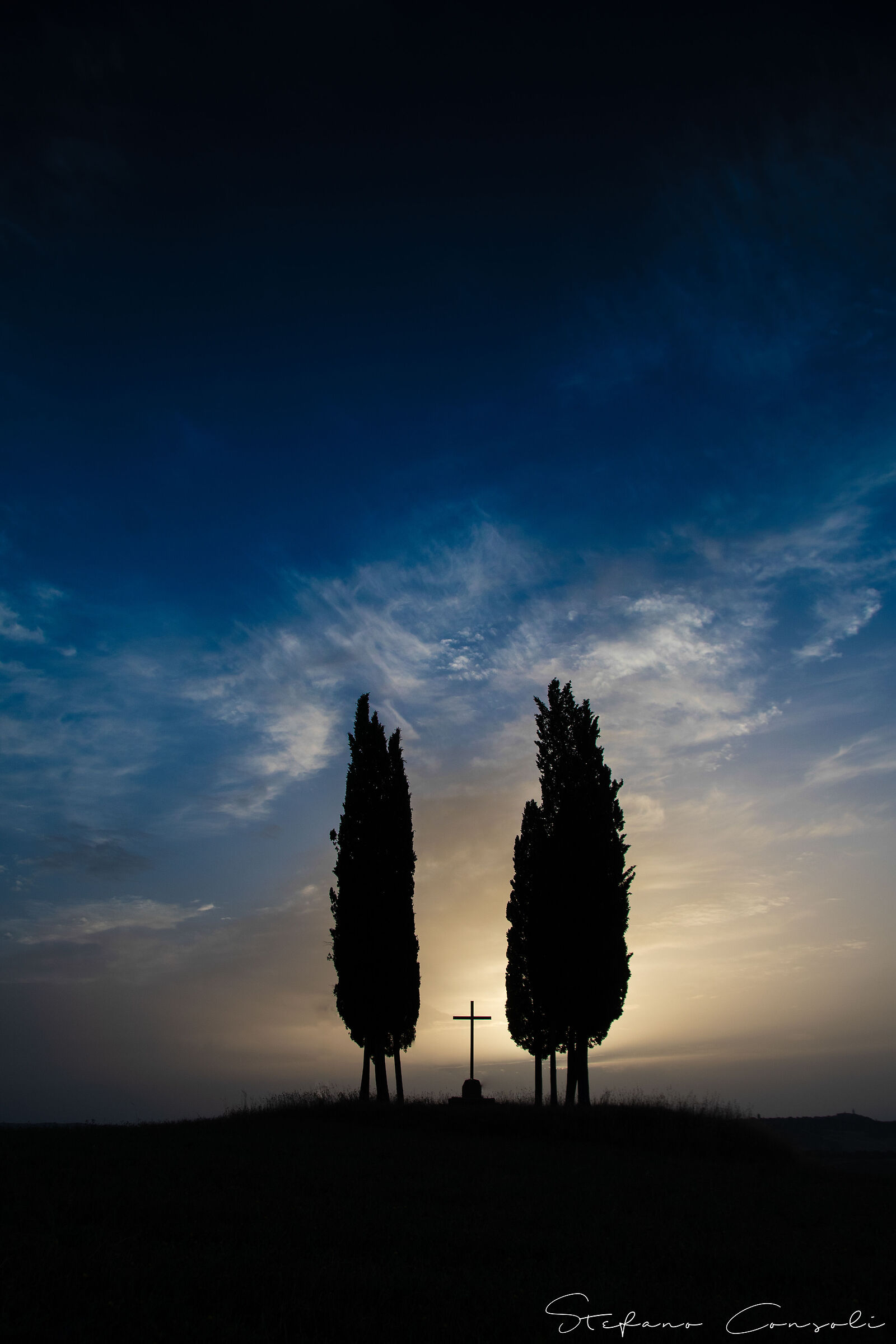 The cross of Prata - Val d'Orcia