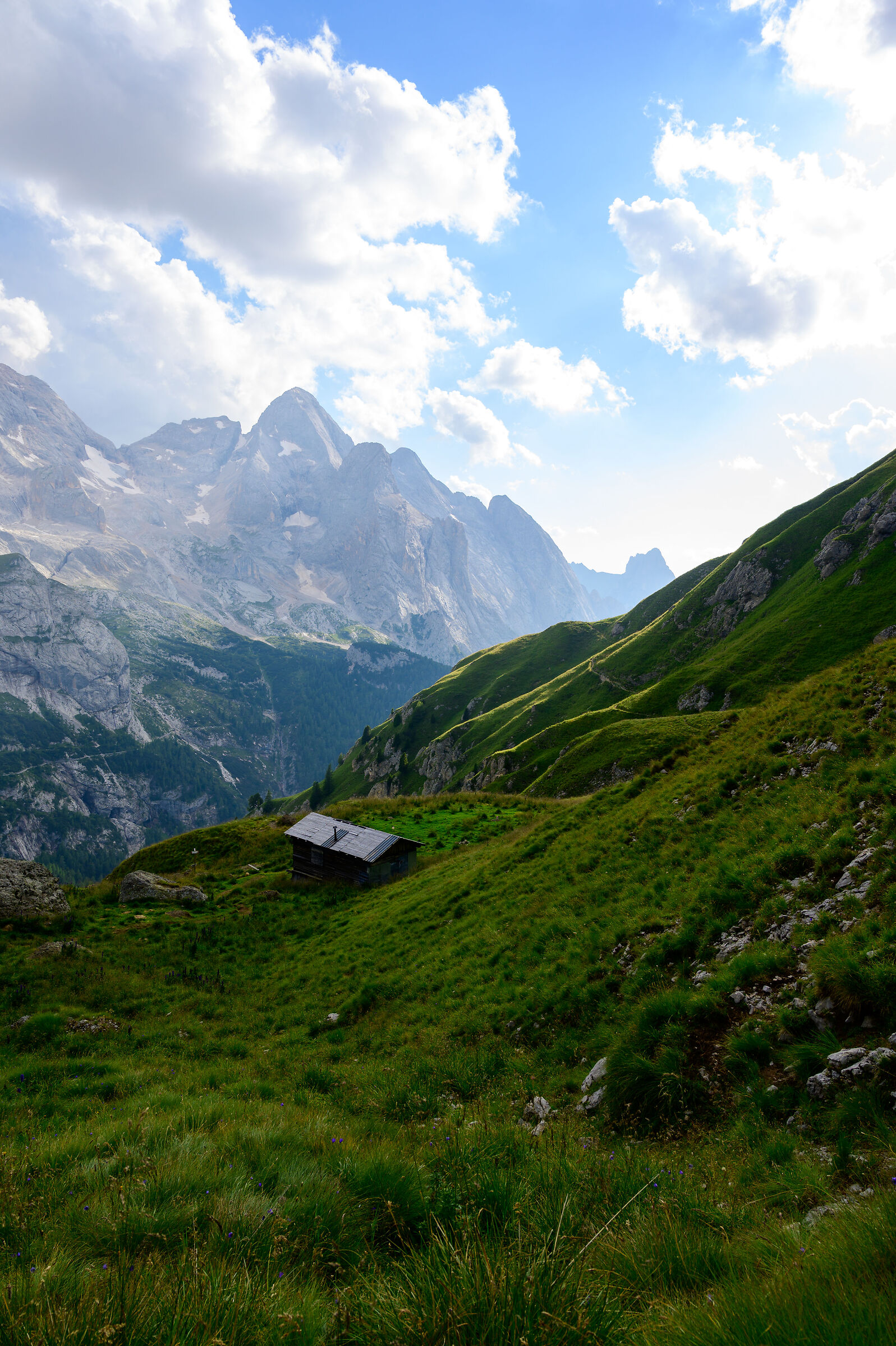 Lake Fedaia - Luigi Gorza Refuge