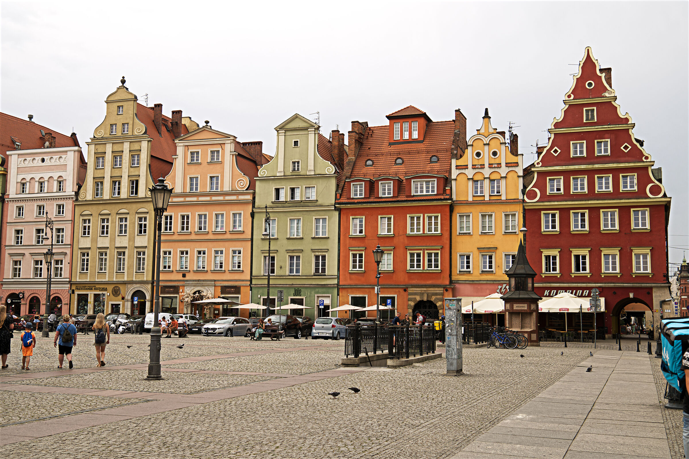 Wroclaw (Breslavia) - La piazza del mercato...