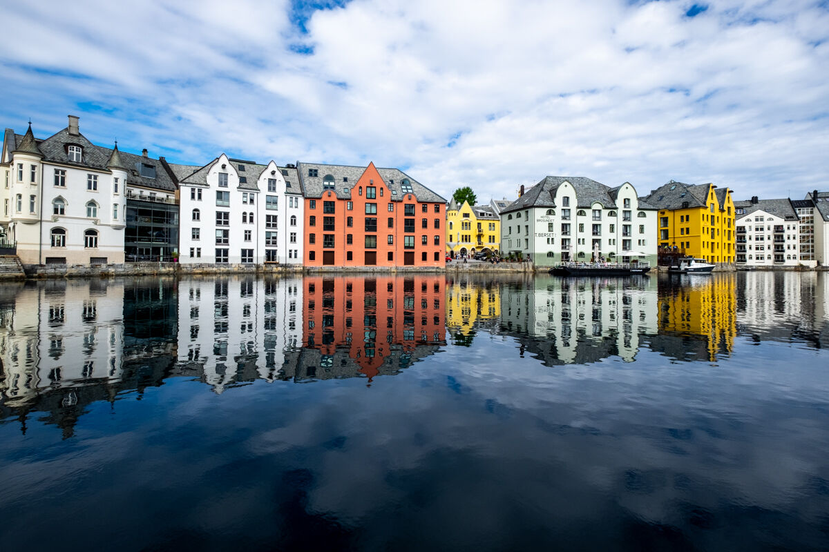 Reflections in Alesund