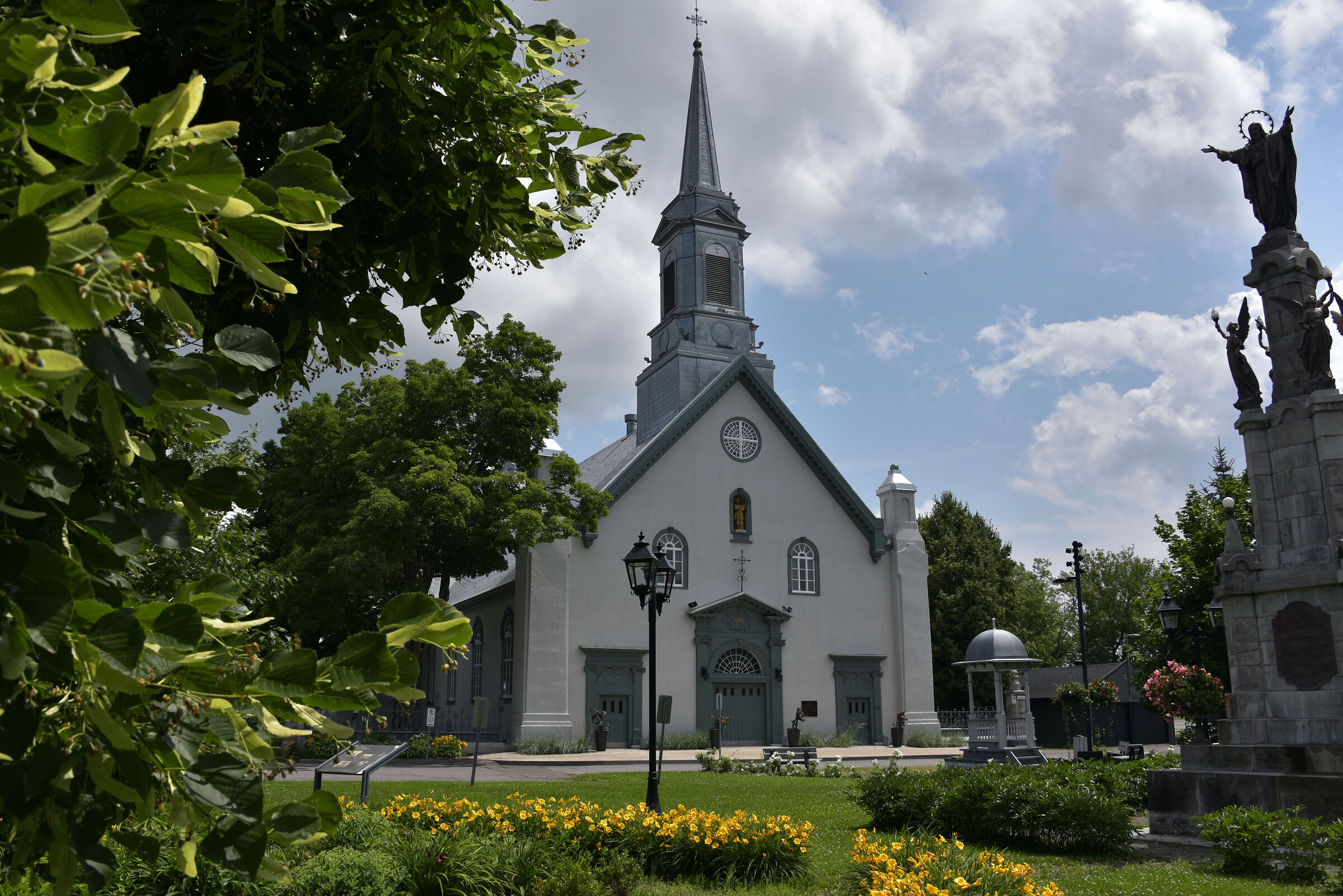 Chiesa di campagna, Saint-Augustin, periferia di Quebec City