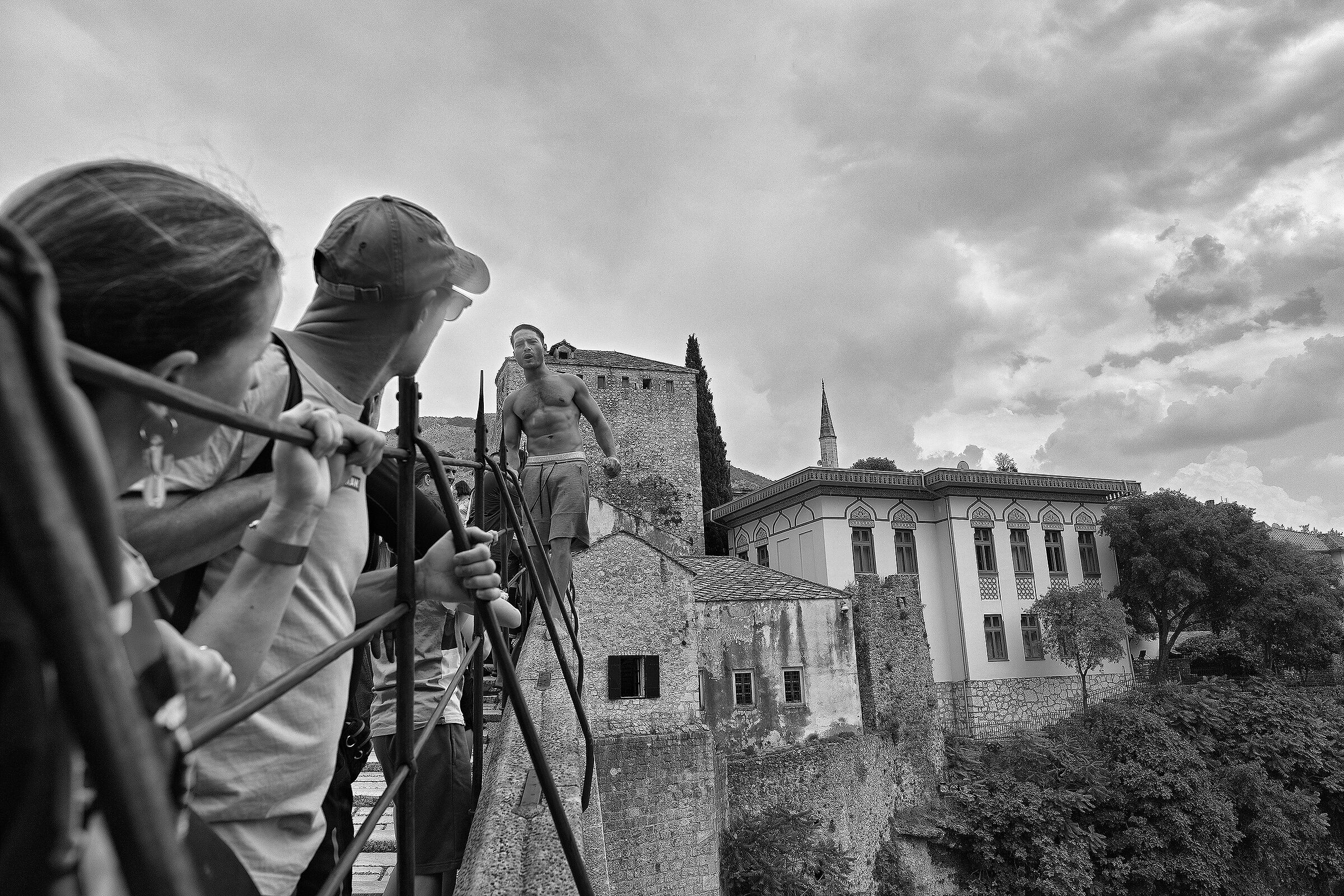 Sul ponte di Mostar