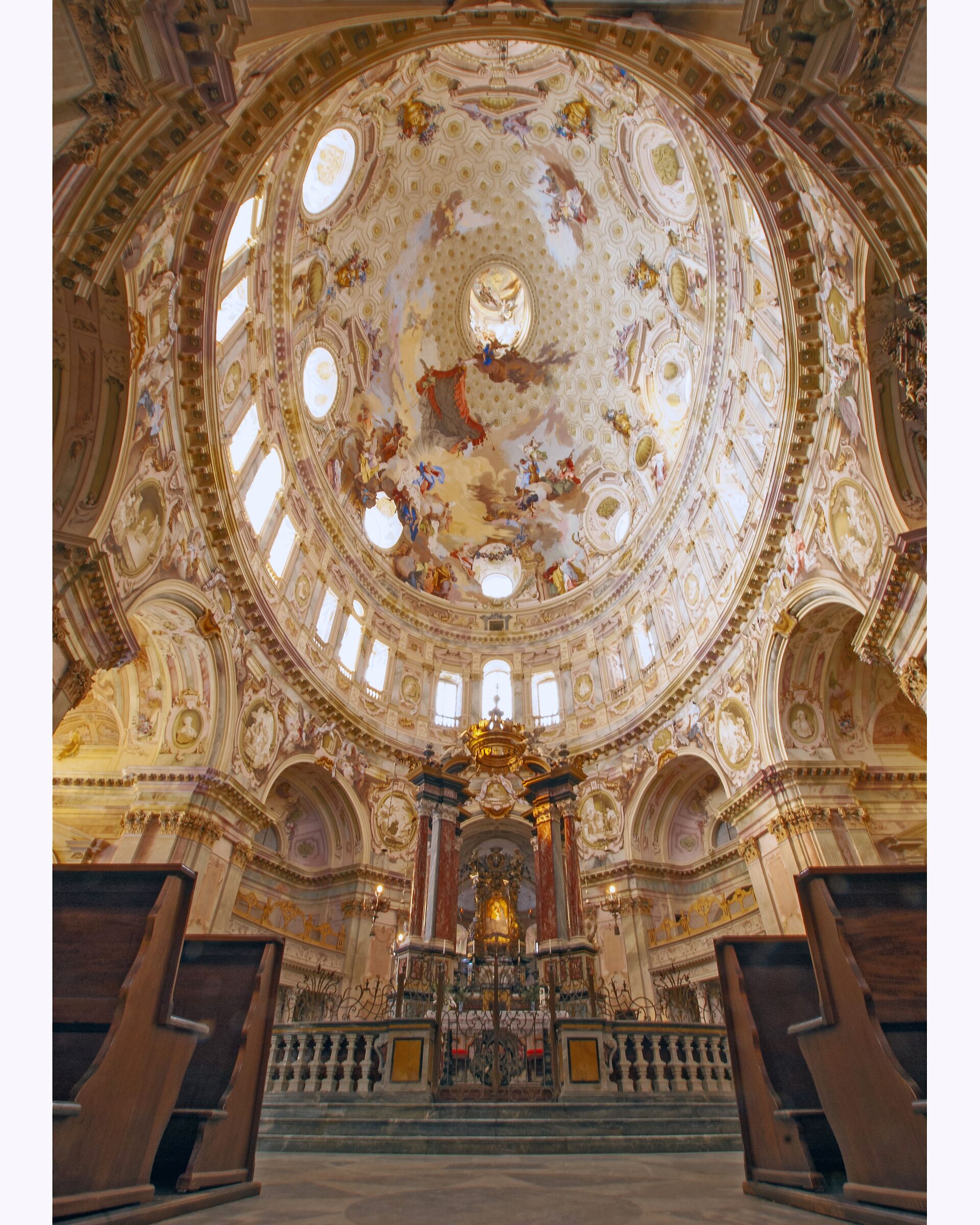 La Cupola del Santuario di Vicoforte Di Mondovì