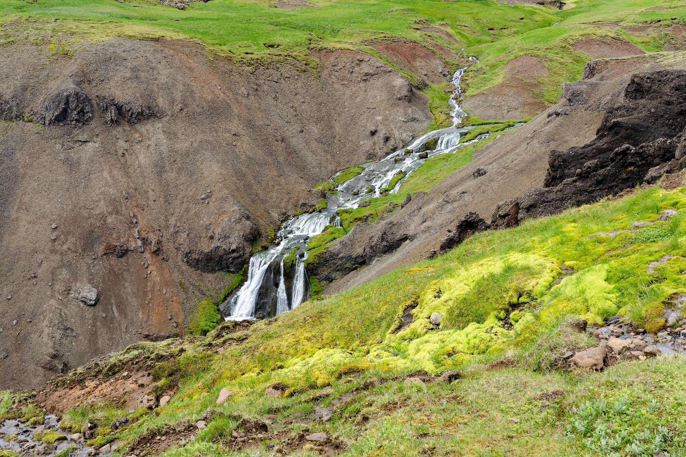 Reykjadalur Waterfall