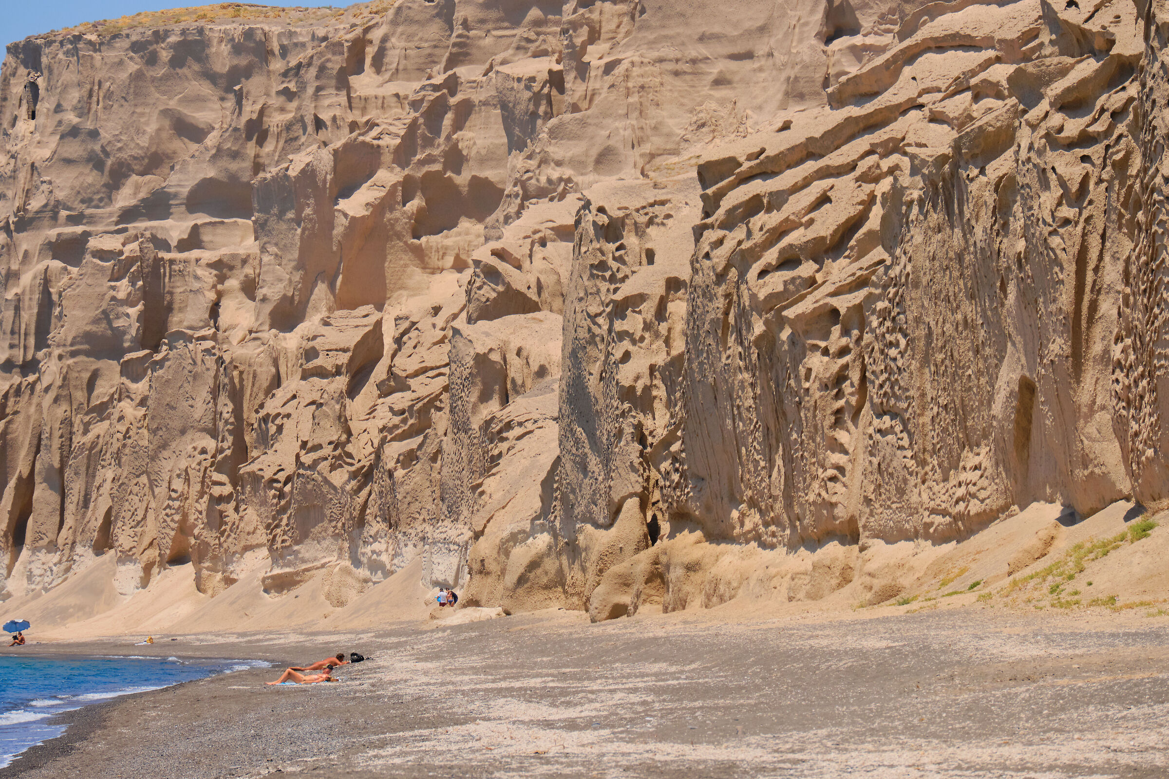 2021 Grecia: Santorini - la spiaggia di Vlichada