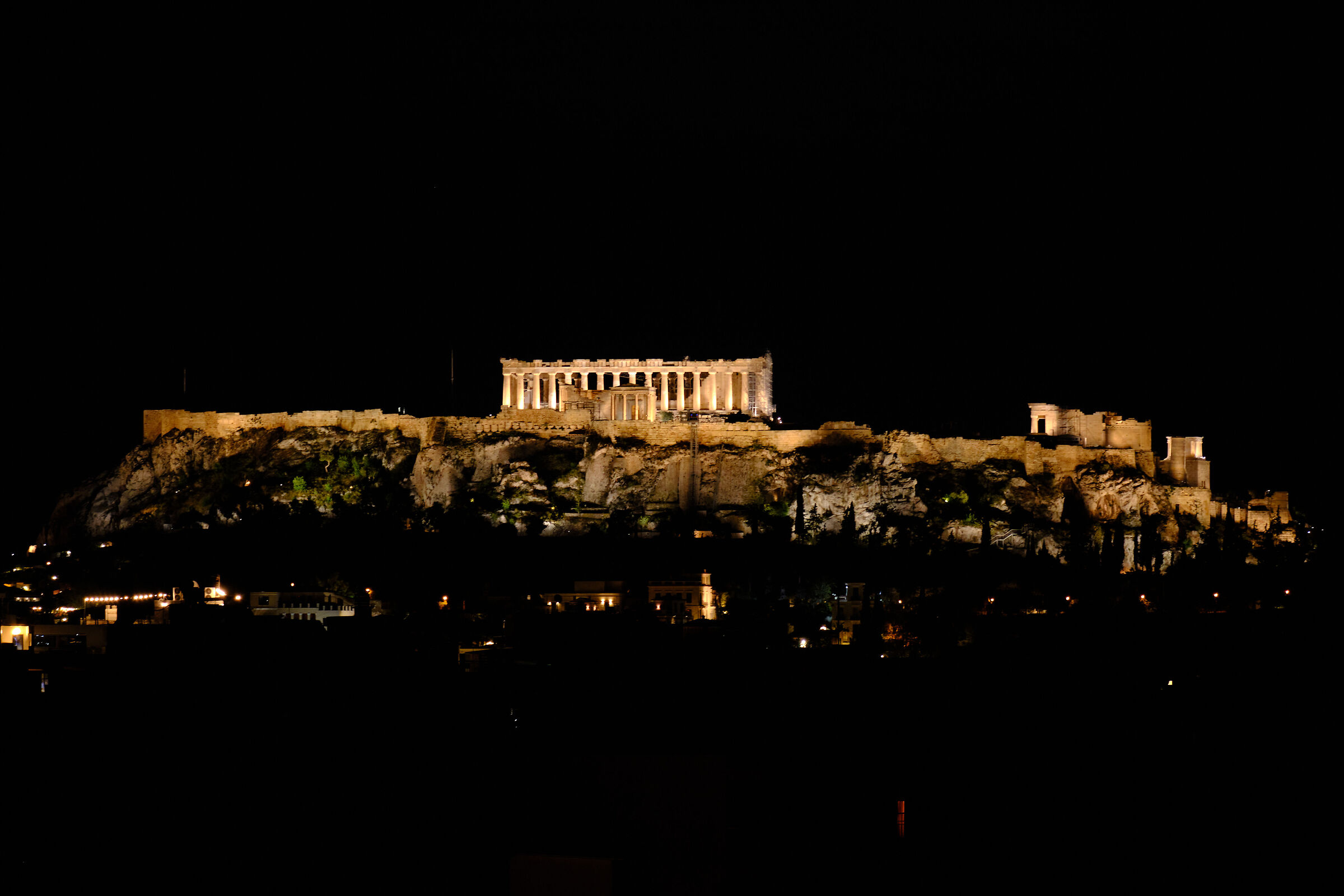2023 Classical Greece - The Acropolis at Night in Athens