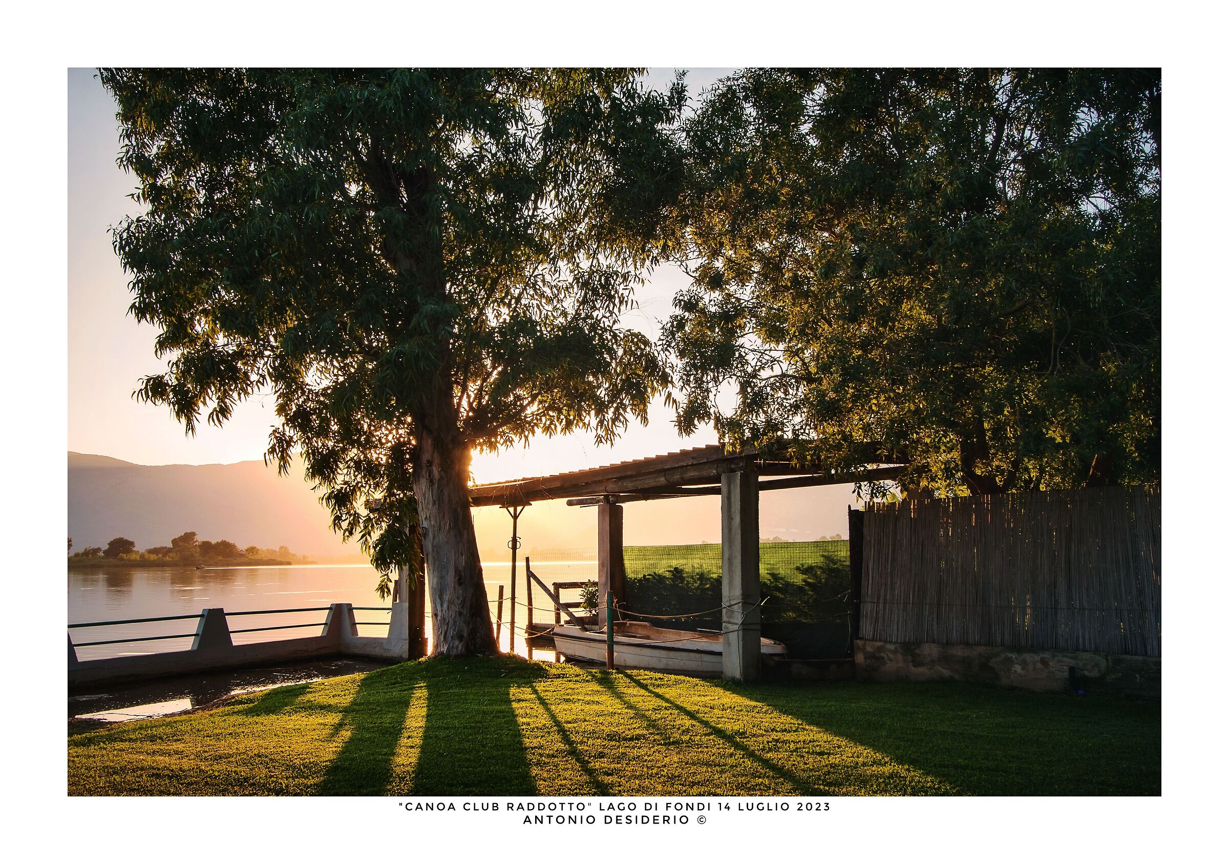 On a hot summer afternoon
