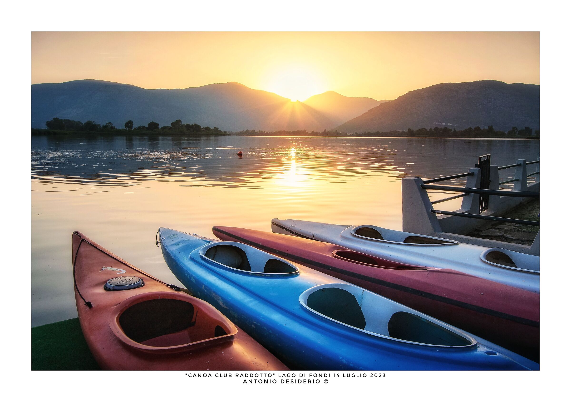 On a hot summer afternoon