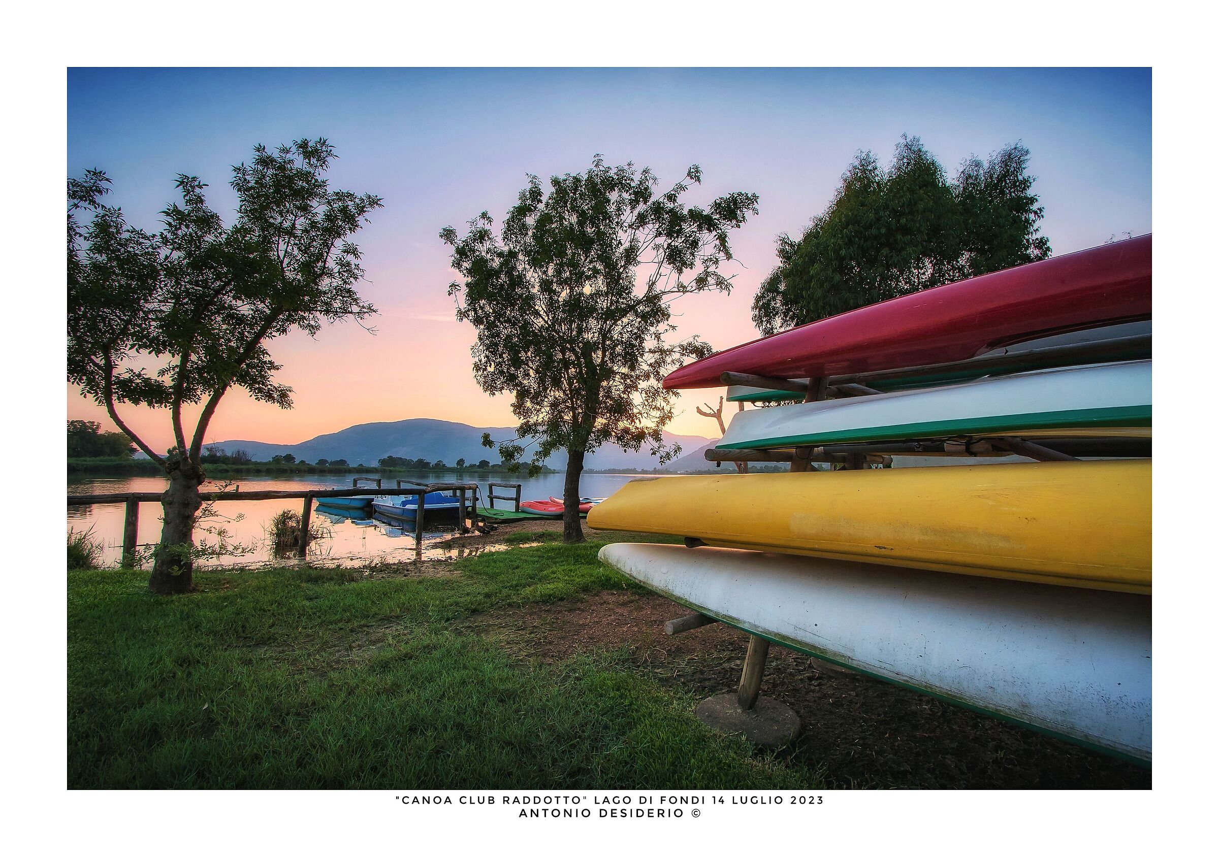 On a hot summer afternoon