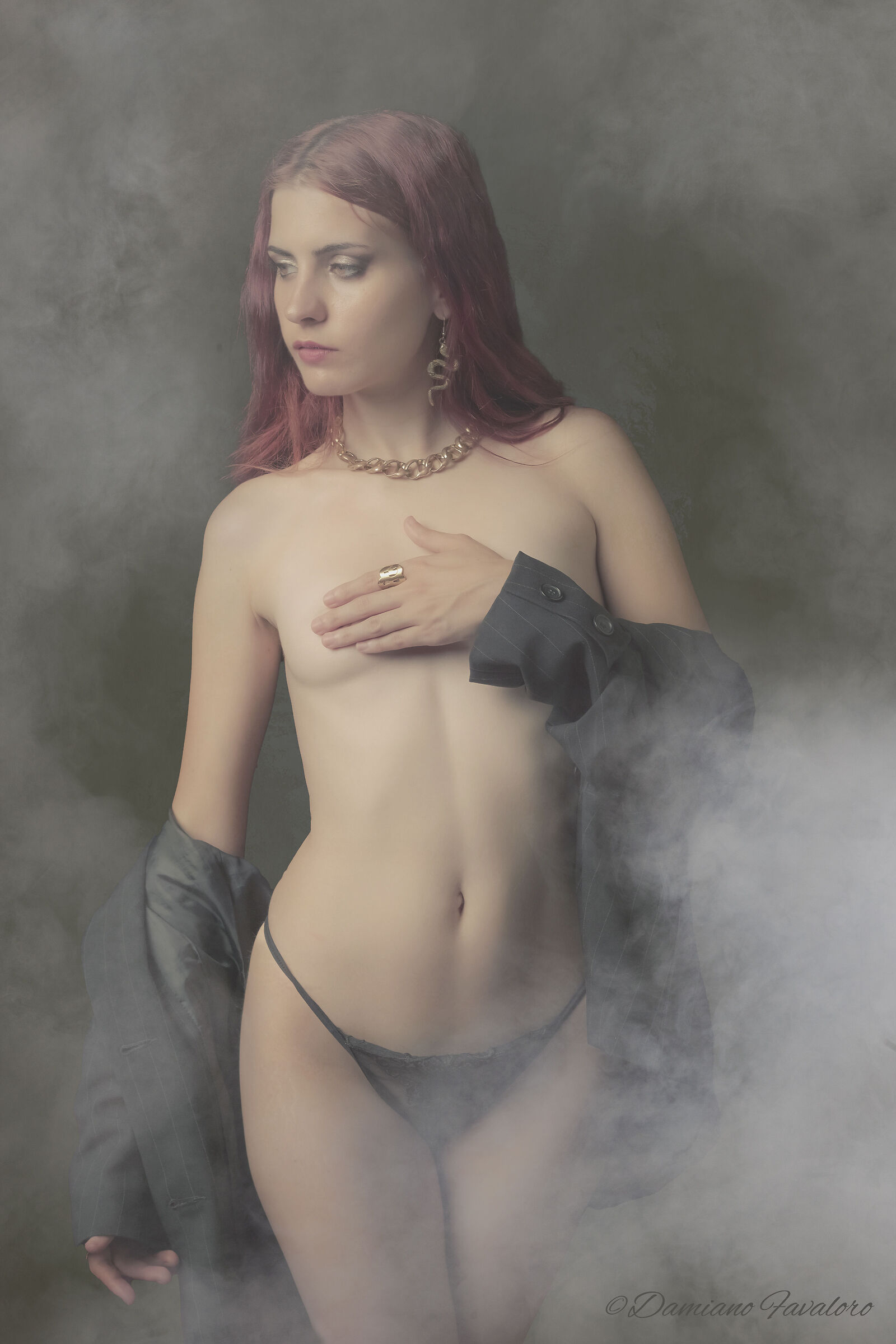 Laura in the fog