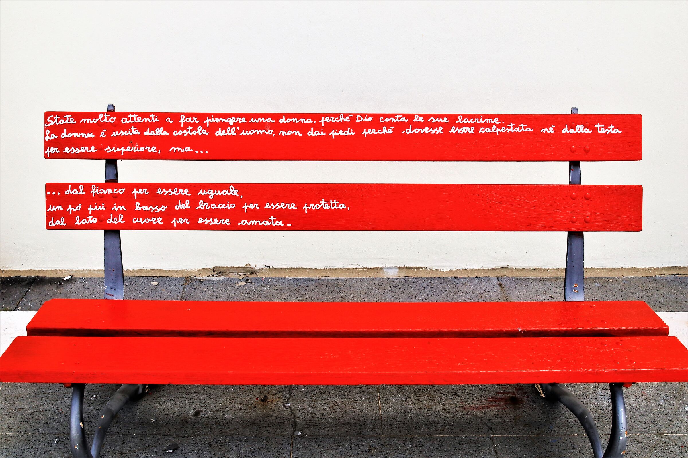 " La Panchina Rossa "