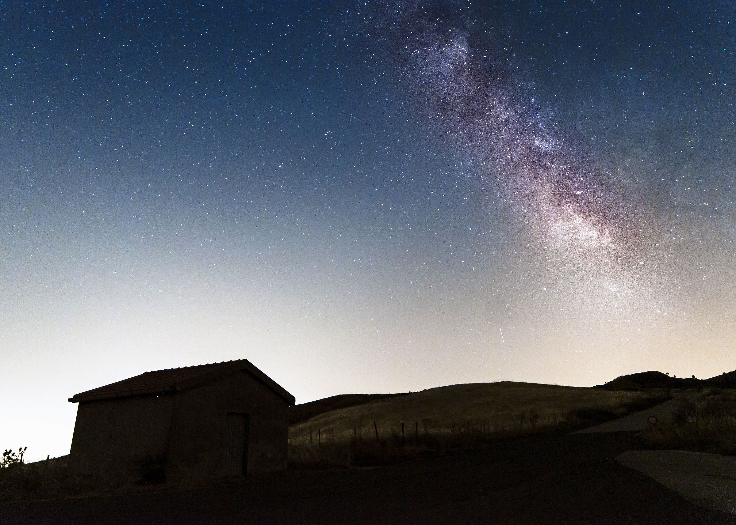 La via lattea...e quella di casa