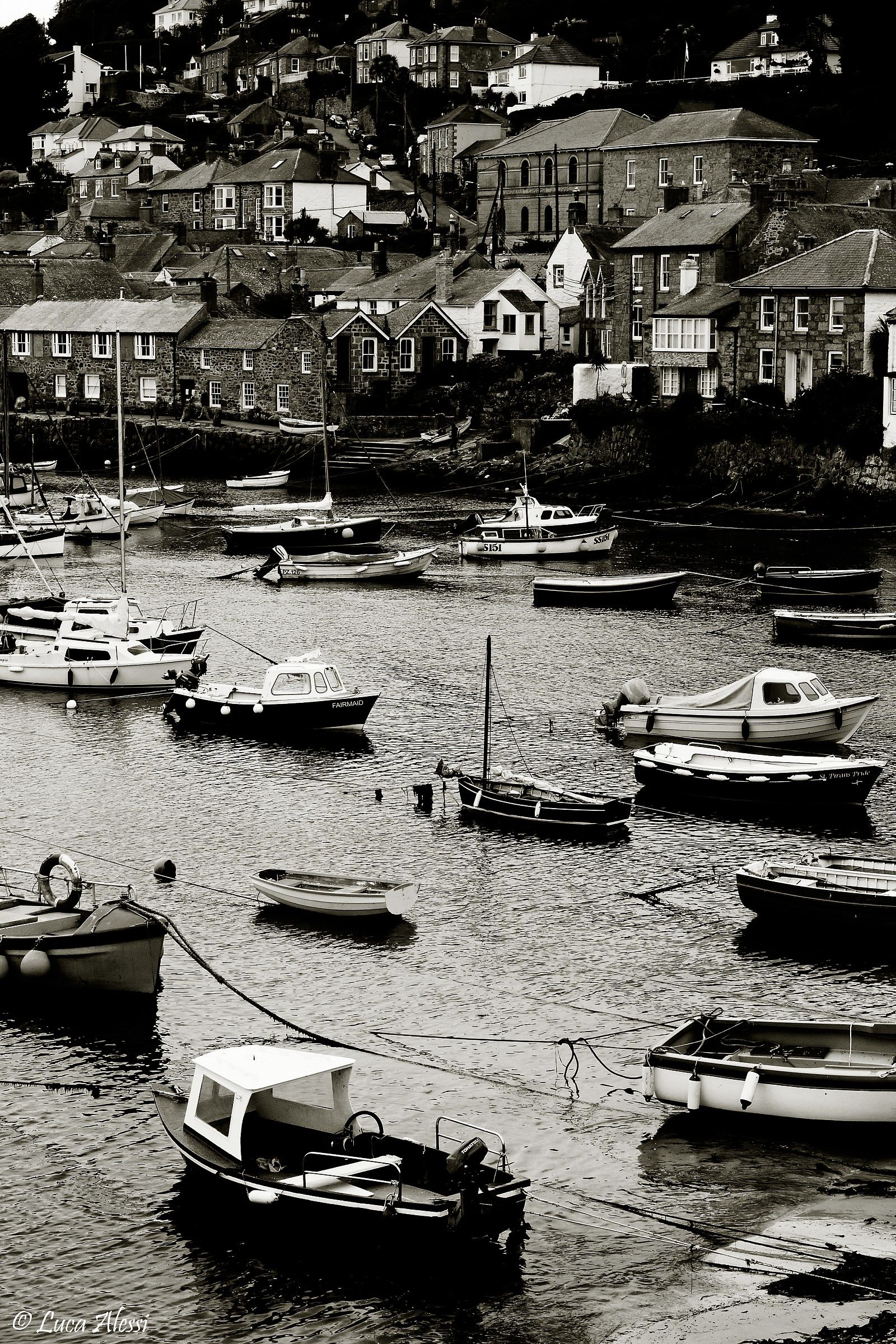 Mousehole, West Cornwall uk