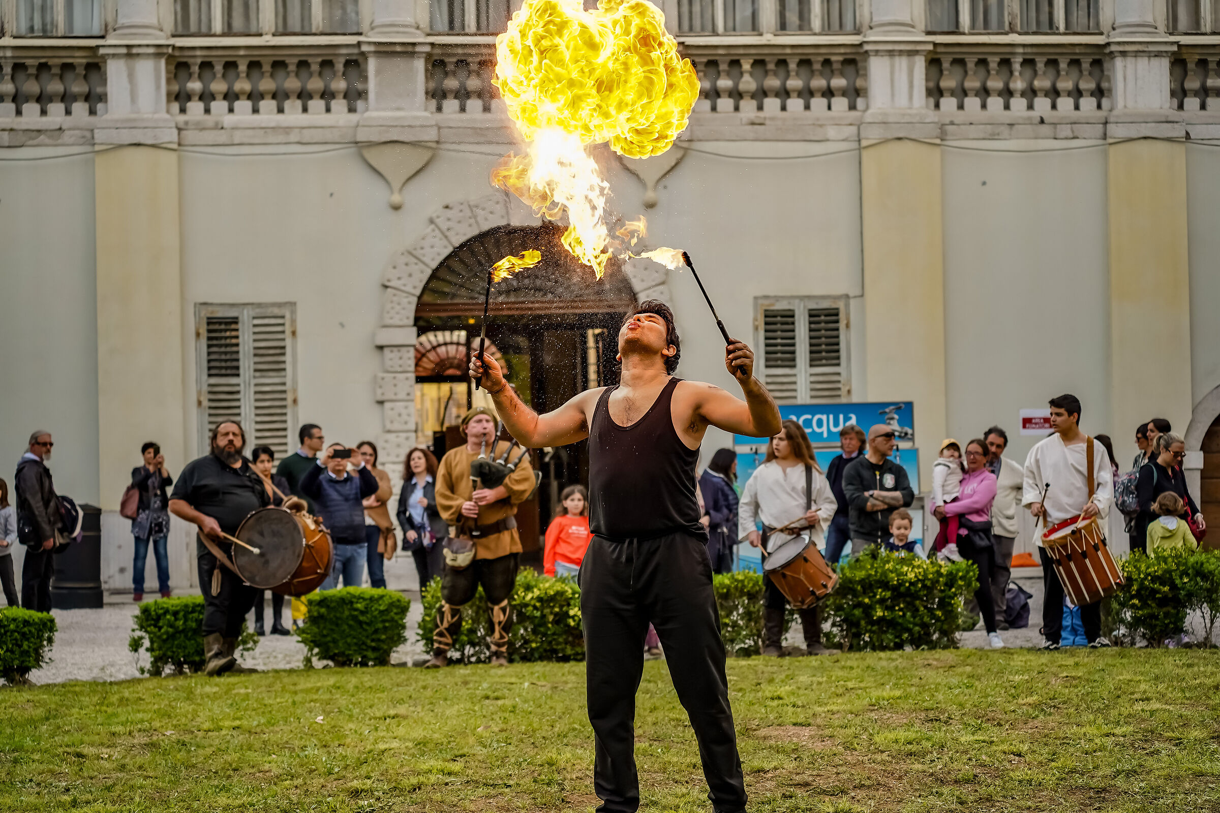 mangiafuoco a Gorizia