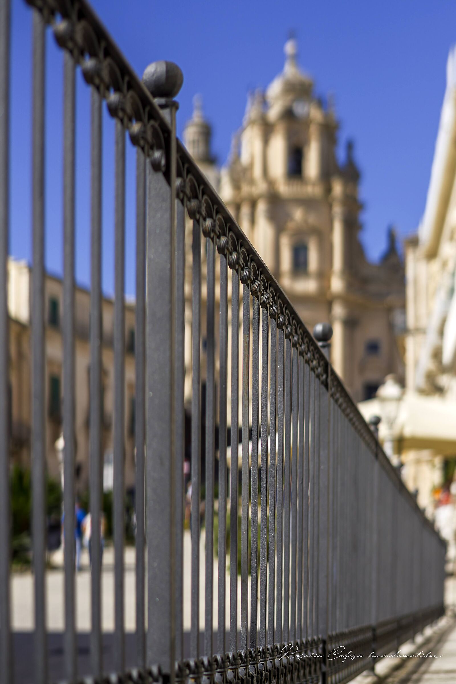 Taglio stretto sul barocco Ibleo Ragusa ibla