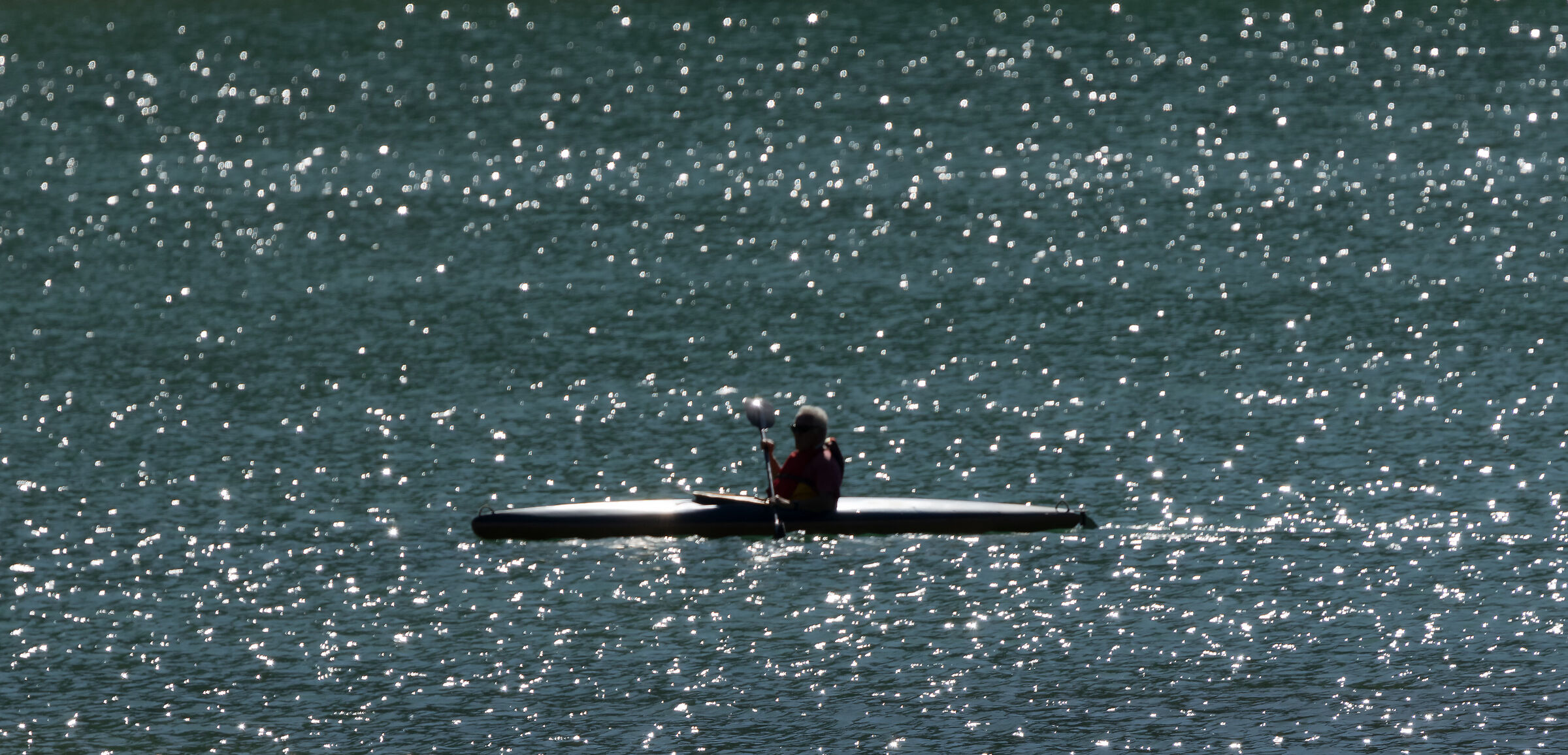 Rowing against... light