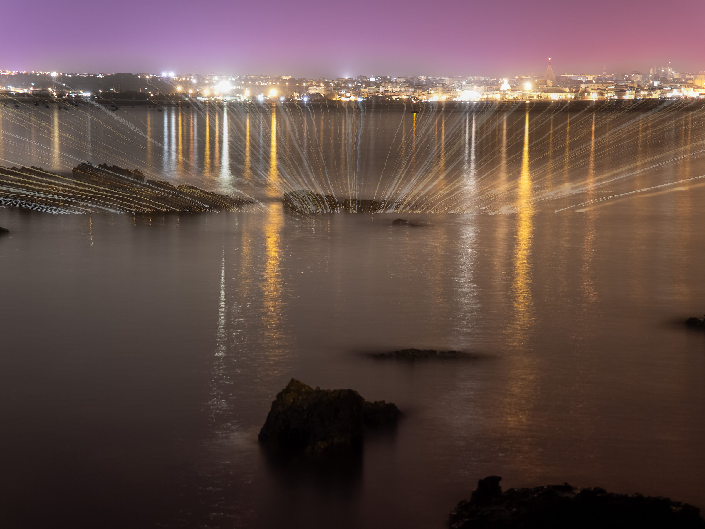 Zommatina at night