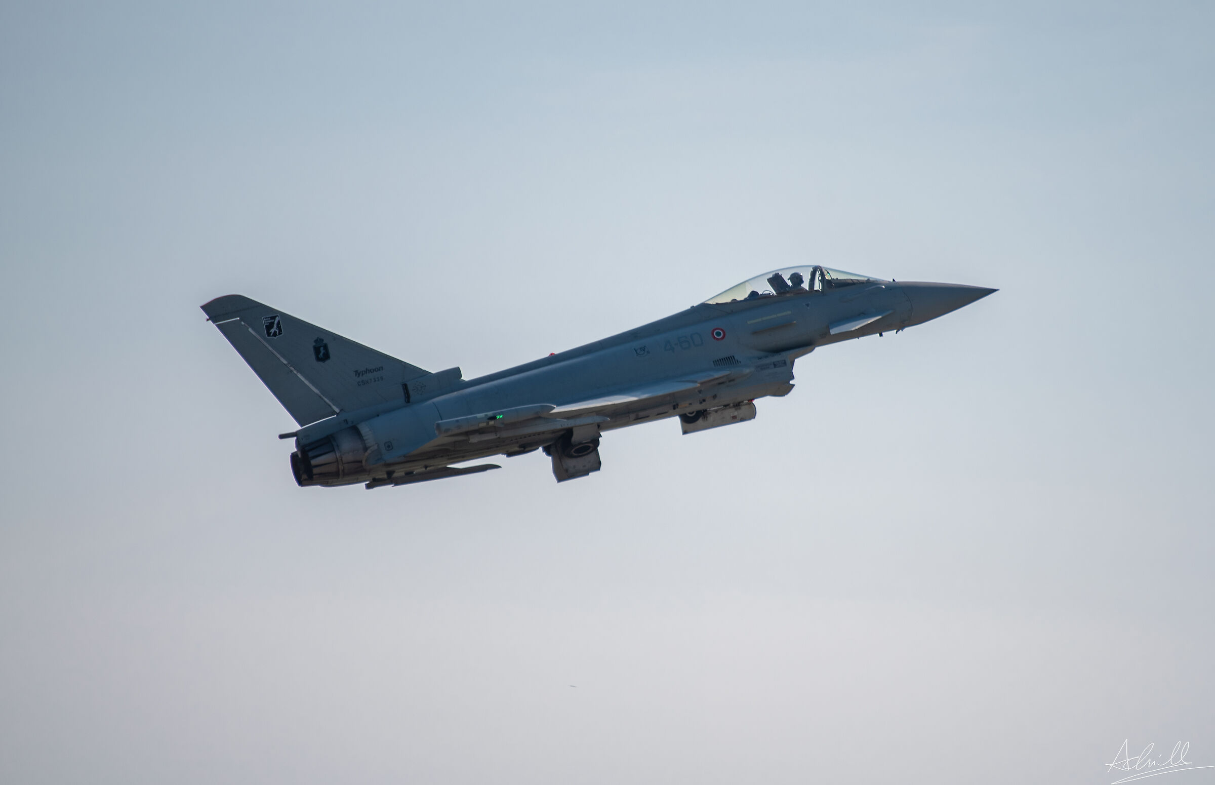 Eurofighter al decollo
