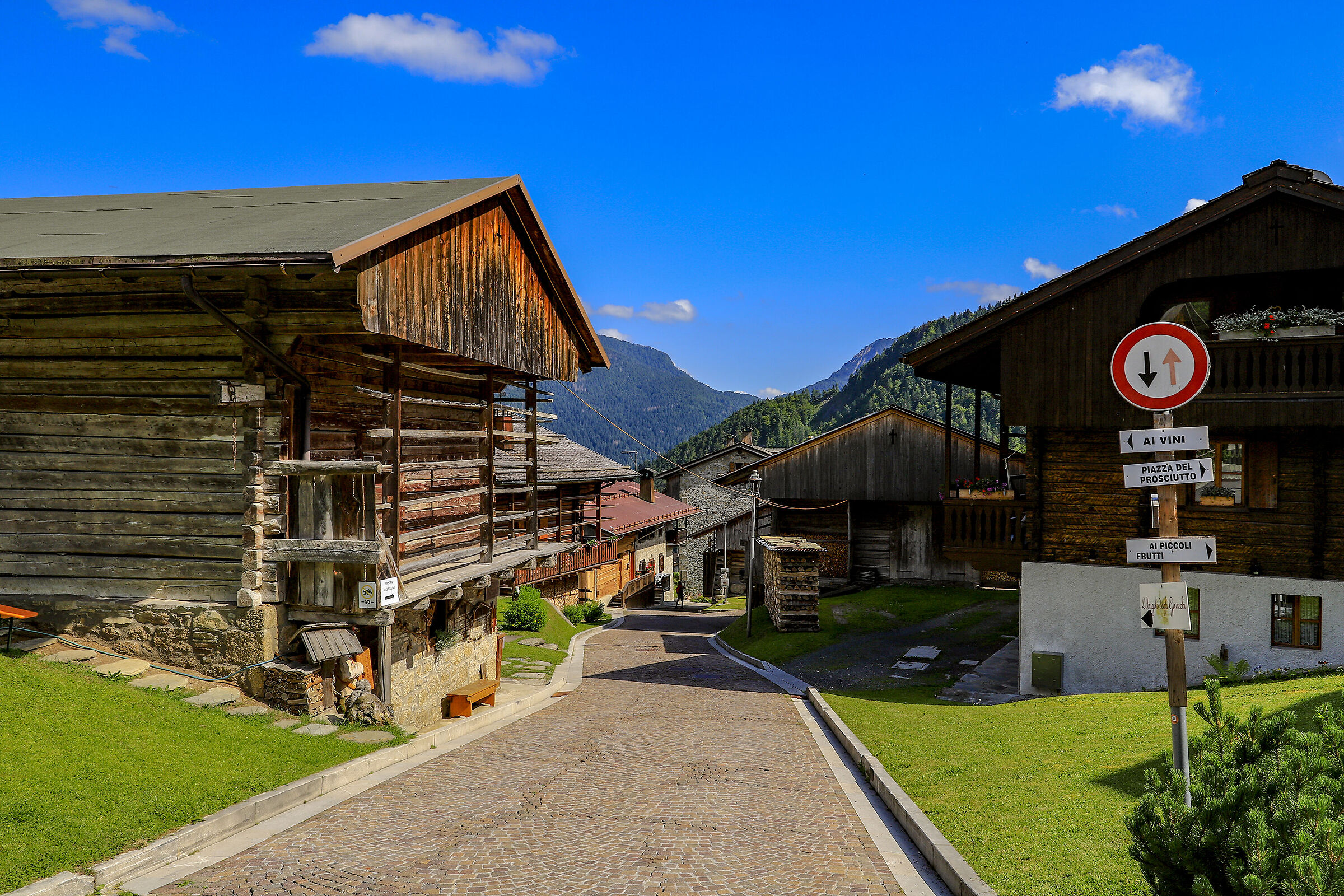 The hamlet of Sauris Ud