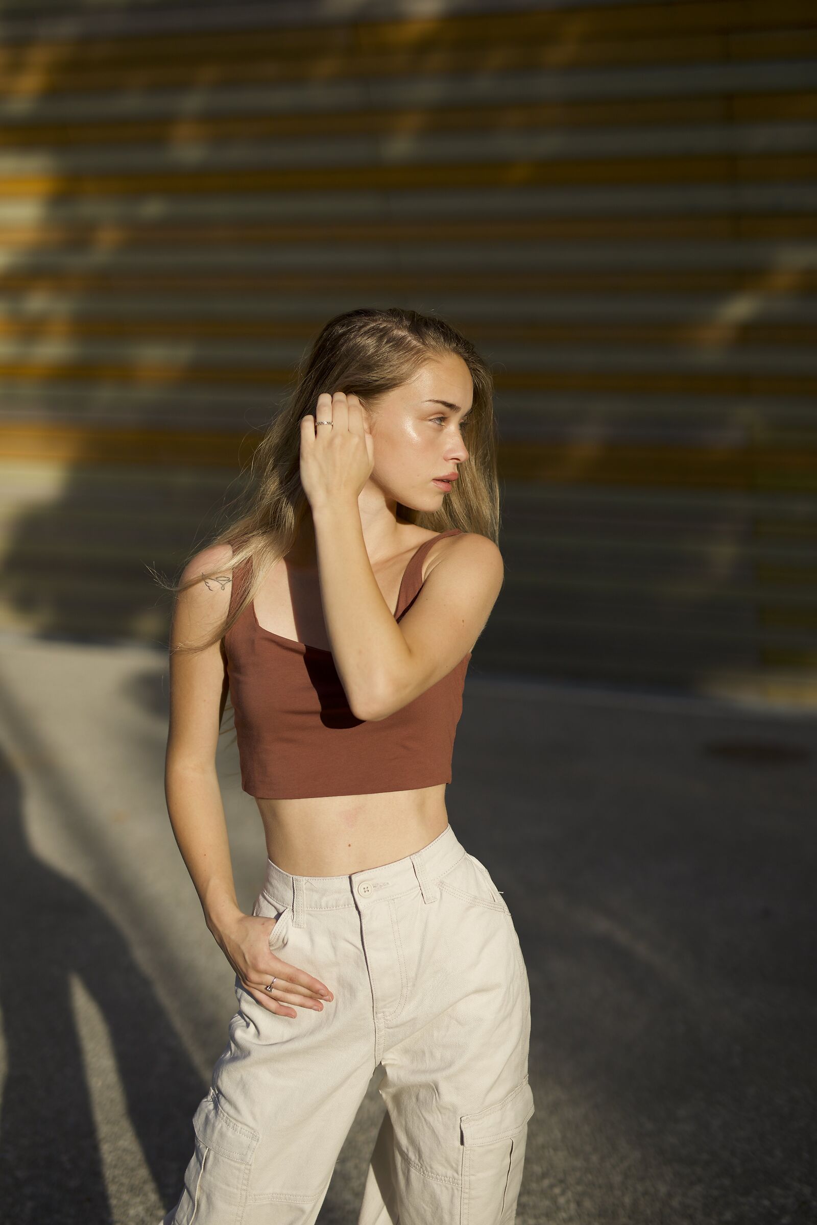 Mary and her angel's face