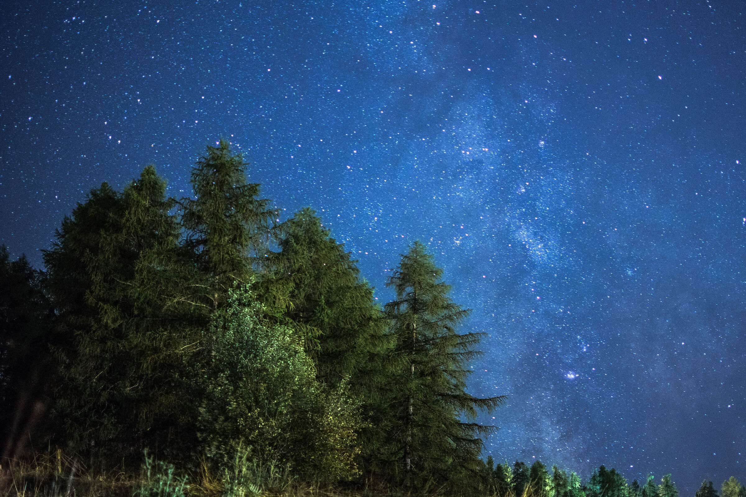 Milky Way - experiments