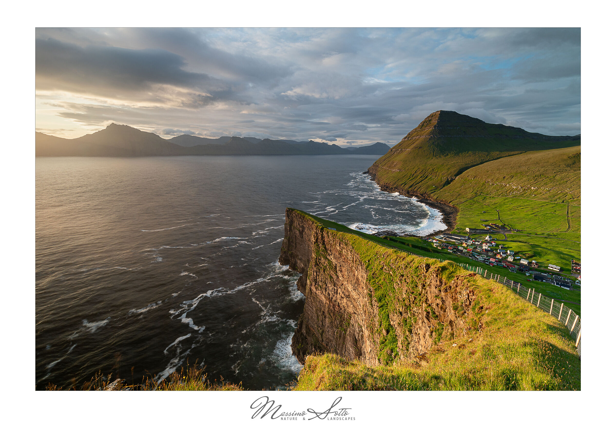 Sunrise in Faroe Island