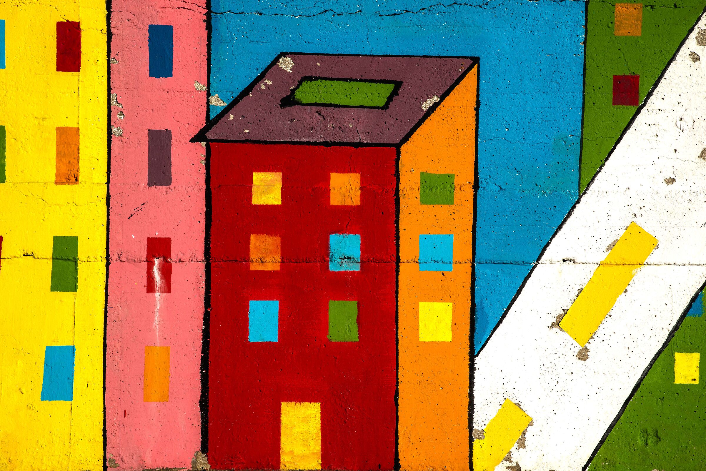 la metropoli colorata