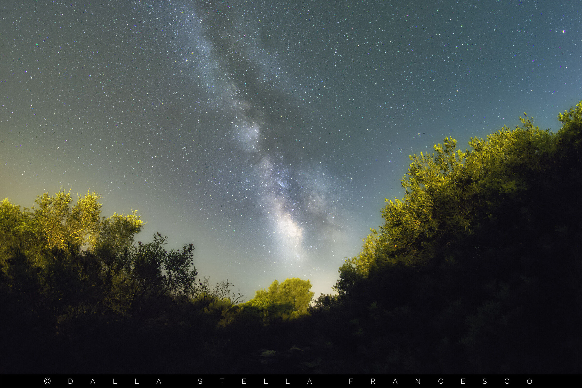 Set among the Mediterranean scrub