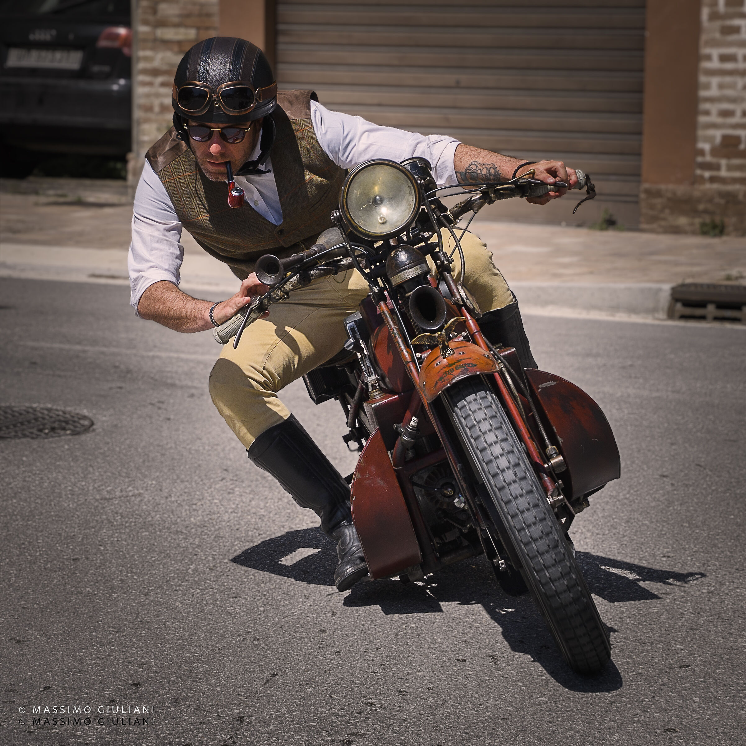 Il motociclista marchigiano