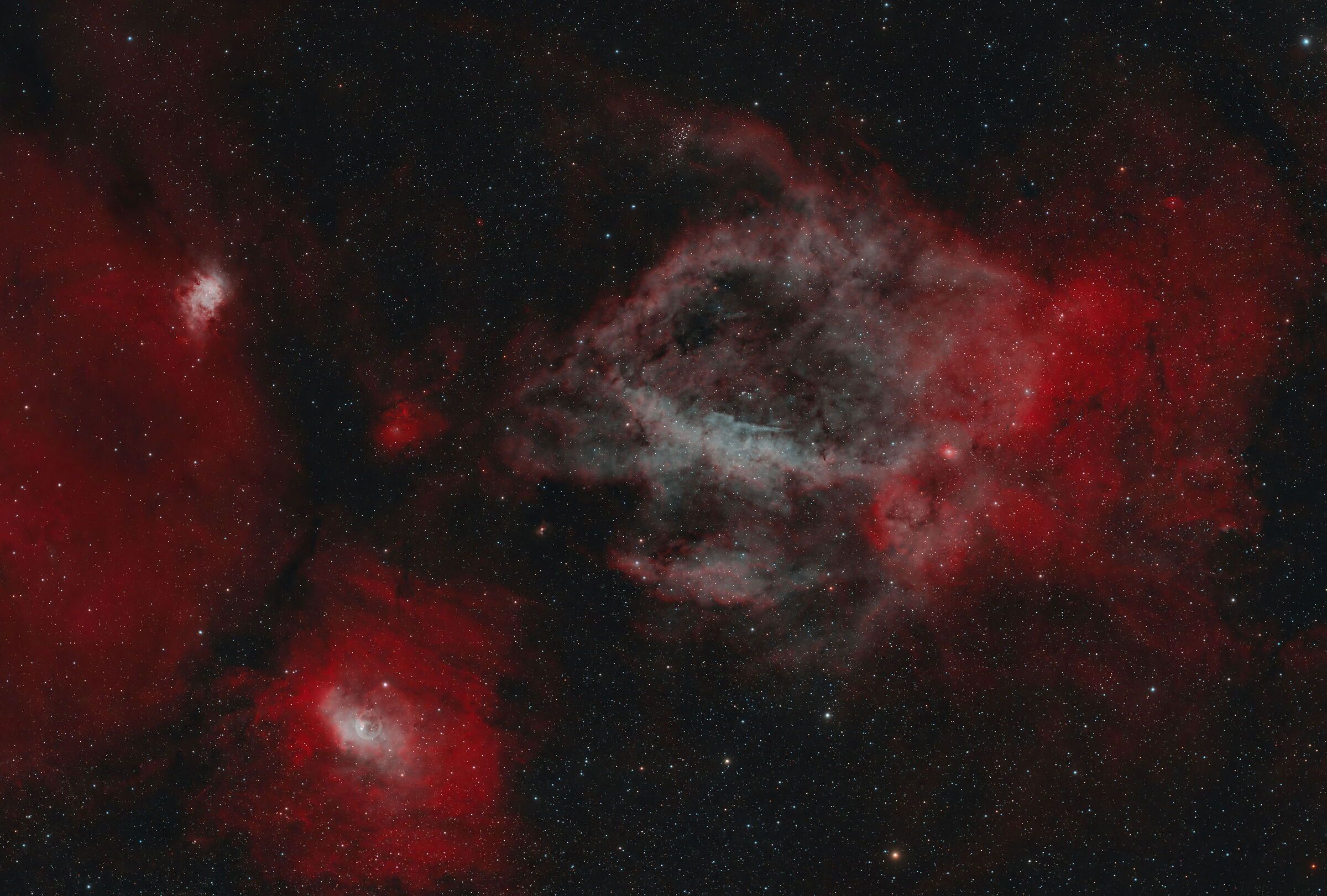 Nebulose Chela di Aragosta e Bolla