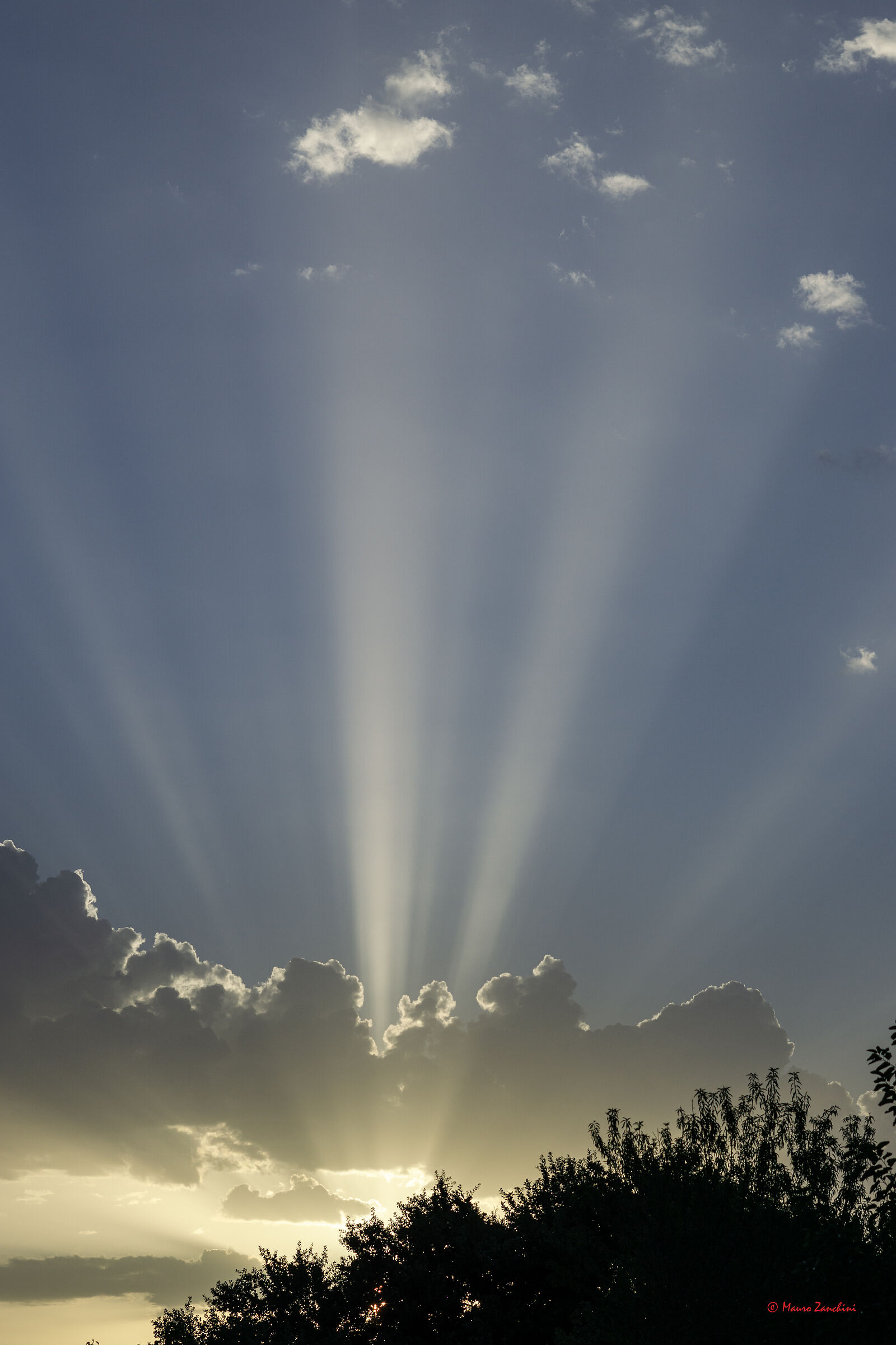 Rays of light