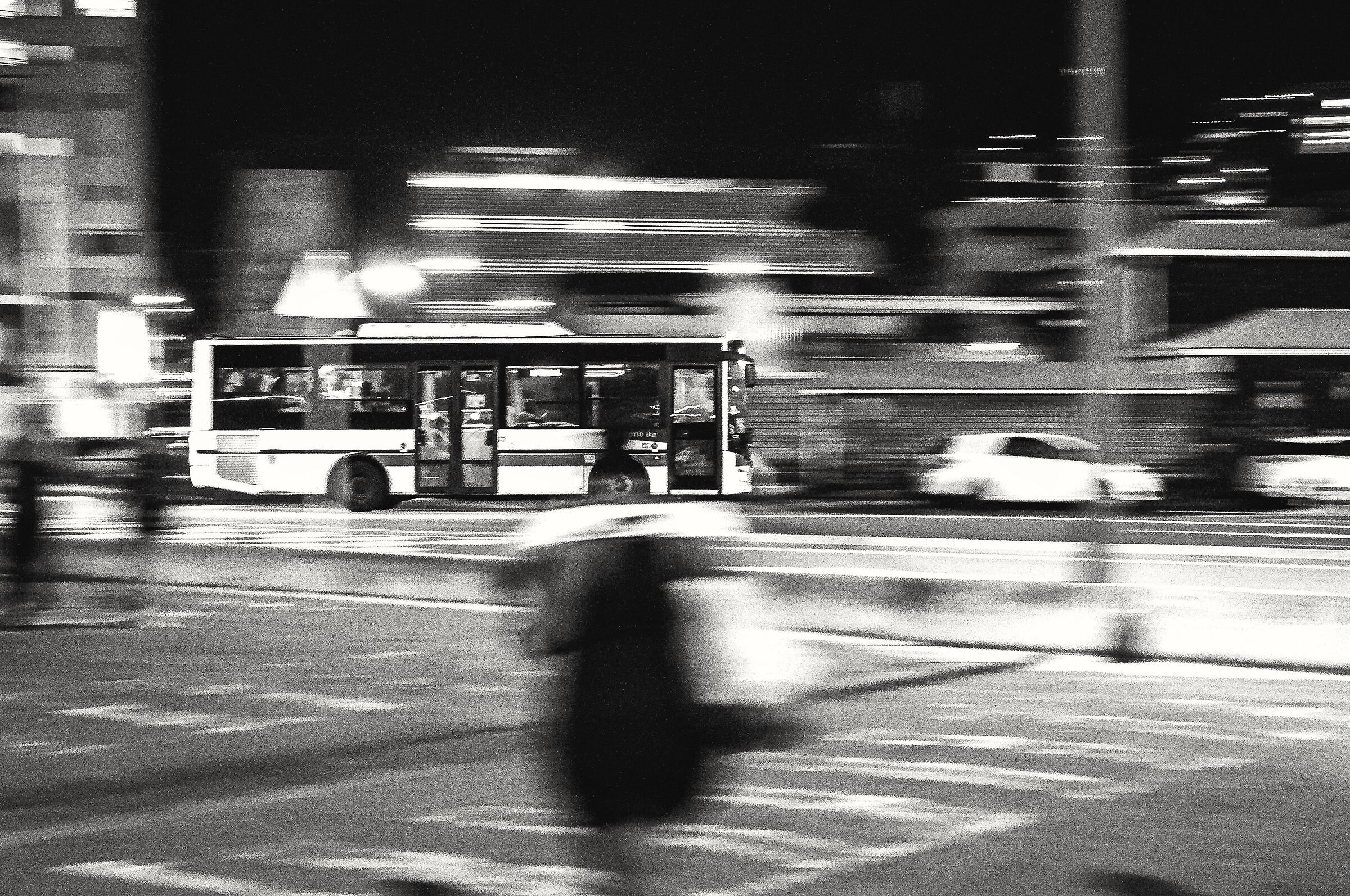 In street