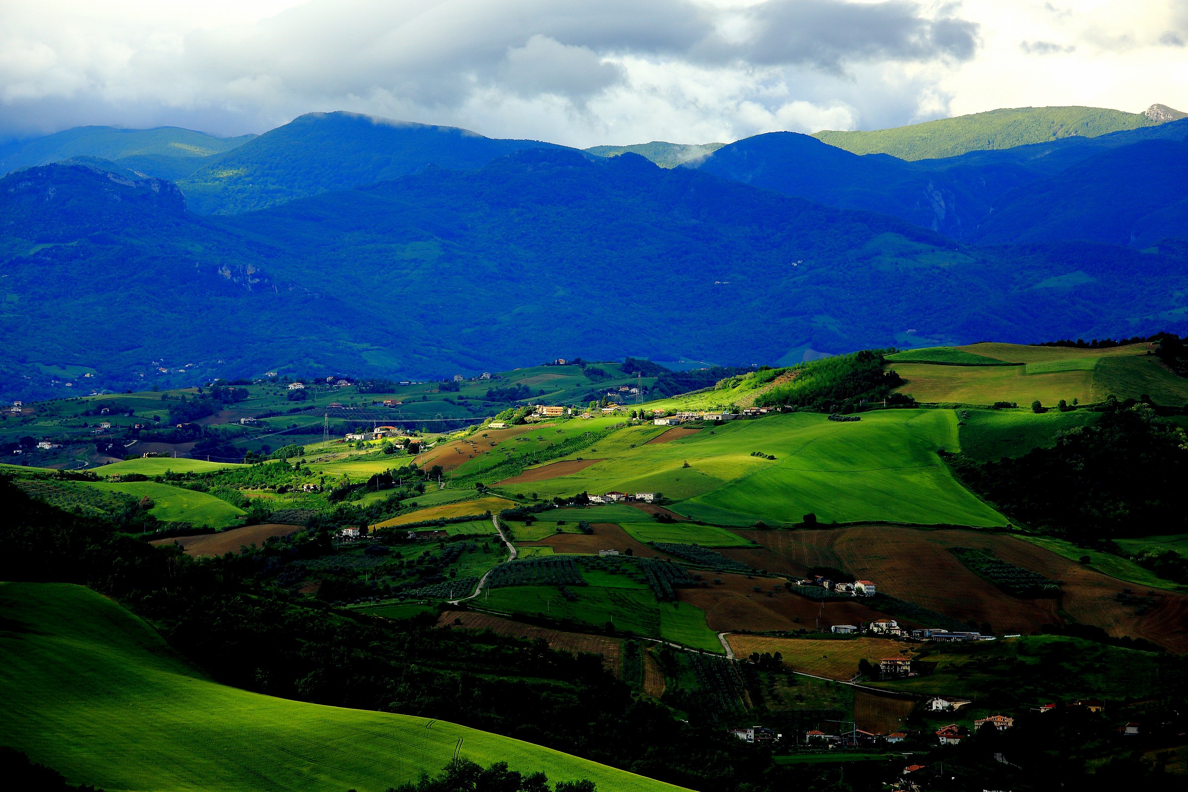 Le variopinte pezze della coperta