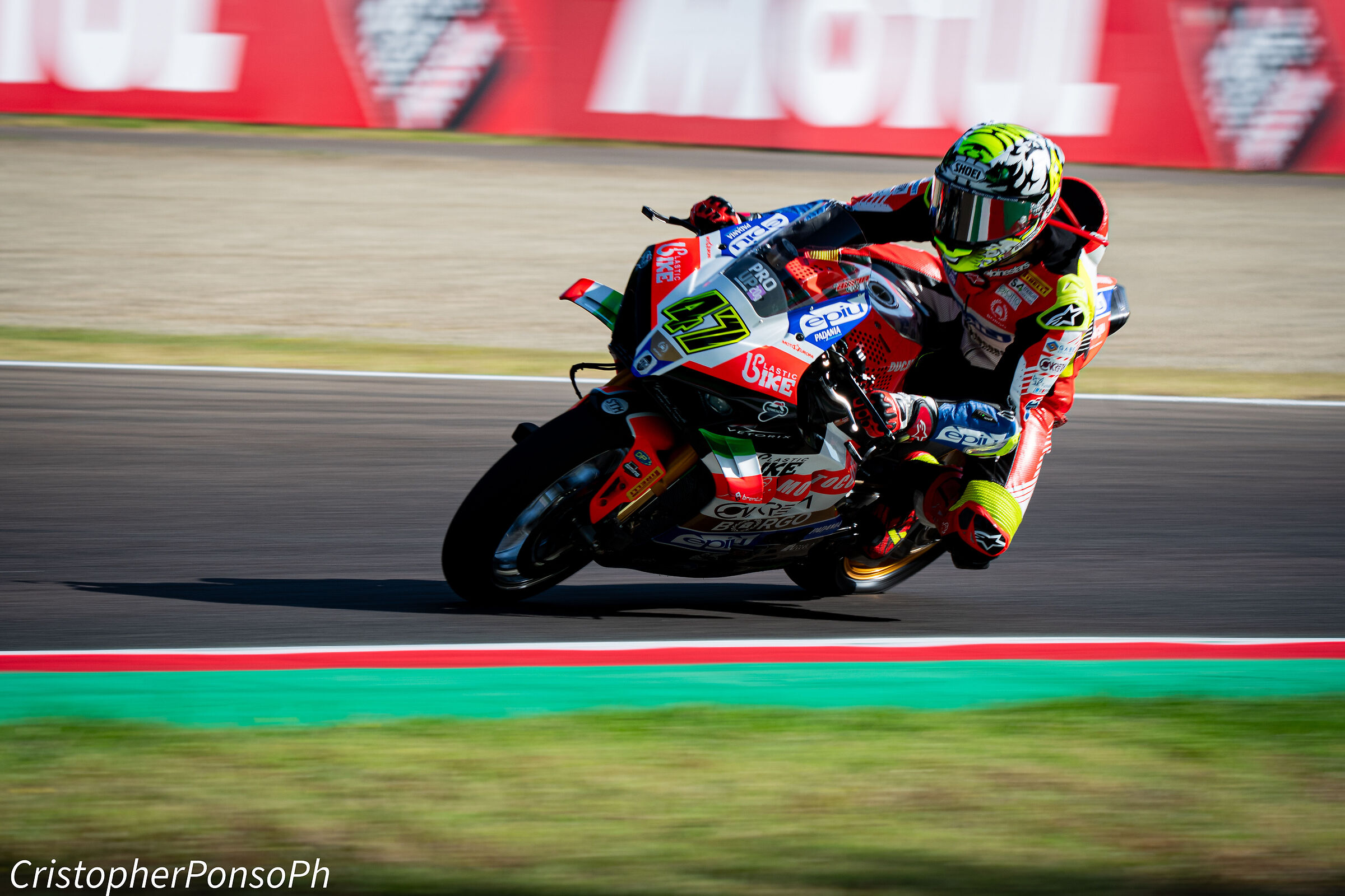 Axel Bassani on tambourine