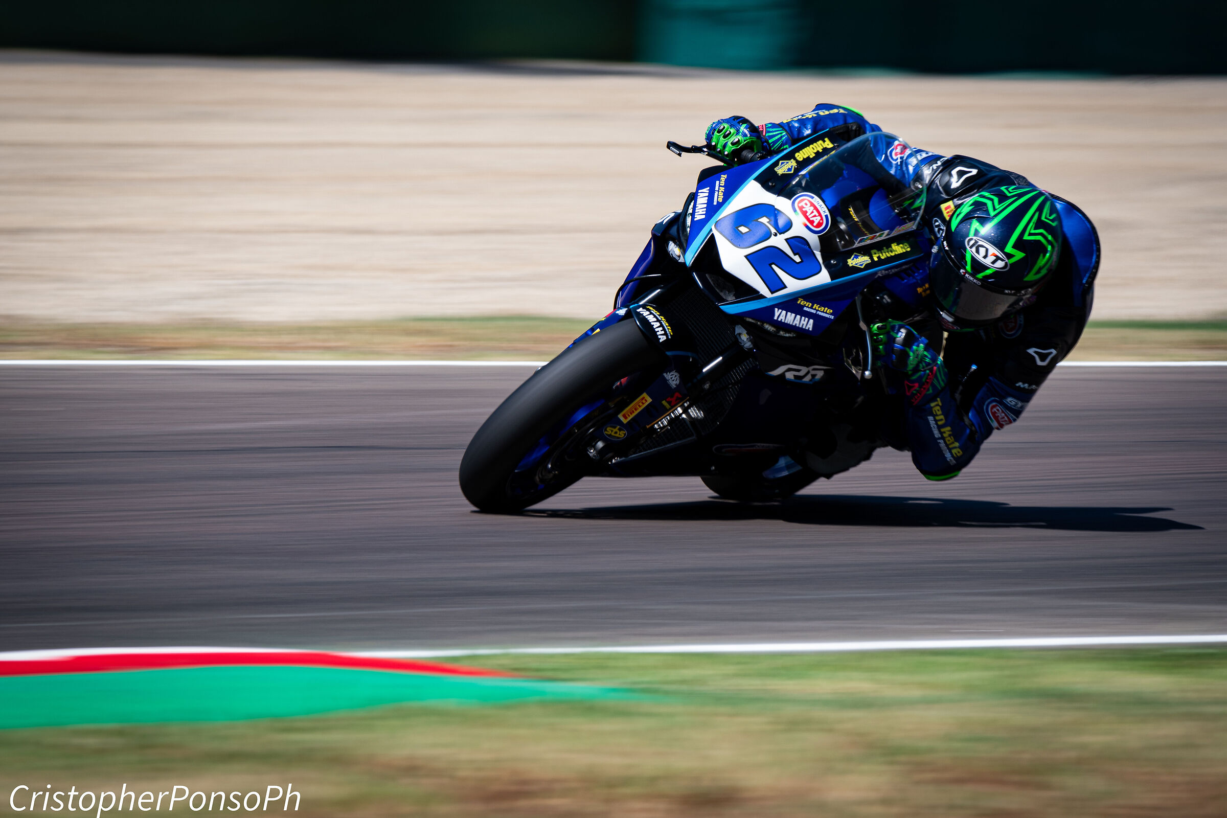 Stefano Manzi race 1 tambourine