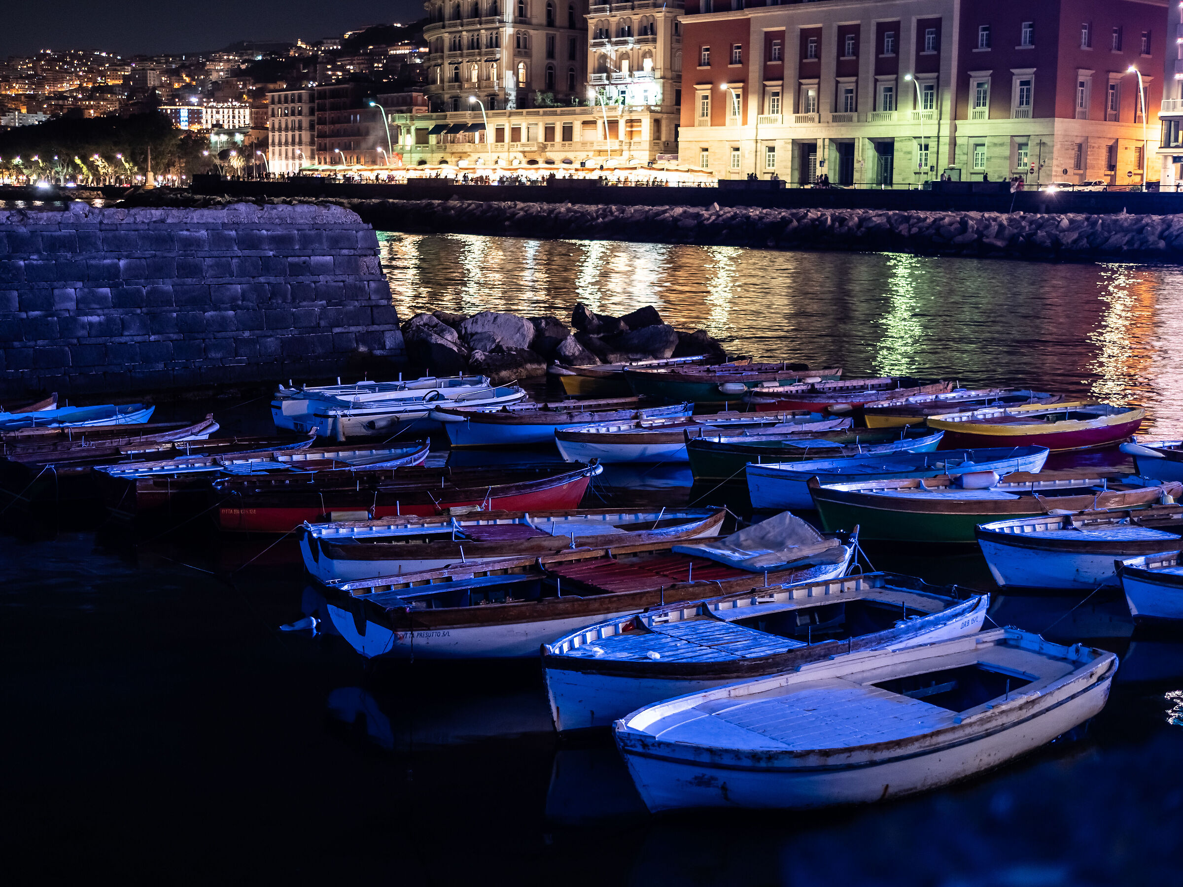 Narche di sera (from Castel dell'Ovo, Naples)