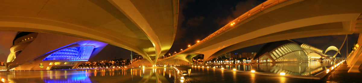 Valencia, City of Arts and Science Night