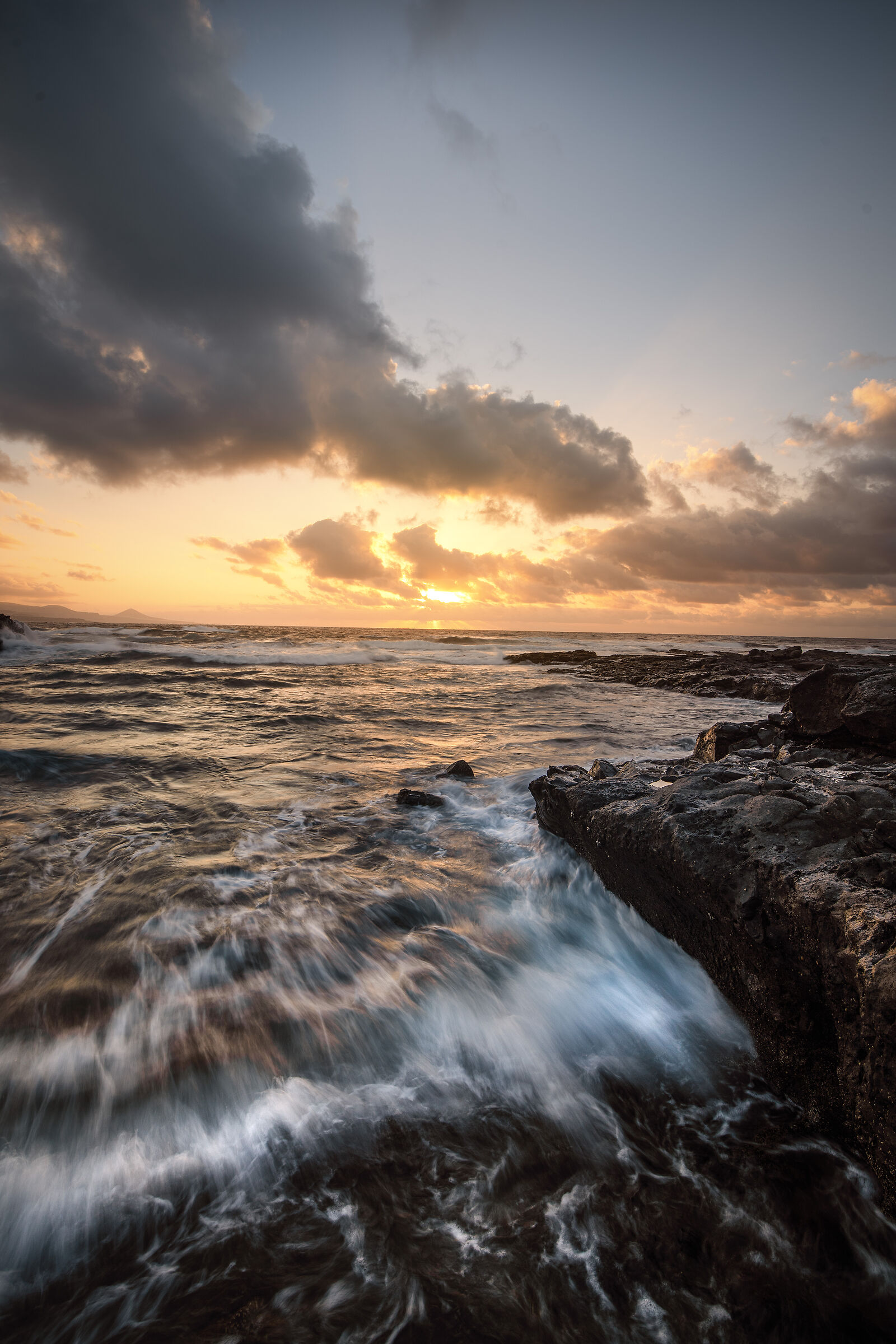 Primo tramonto a Gran Canaria