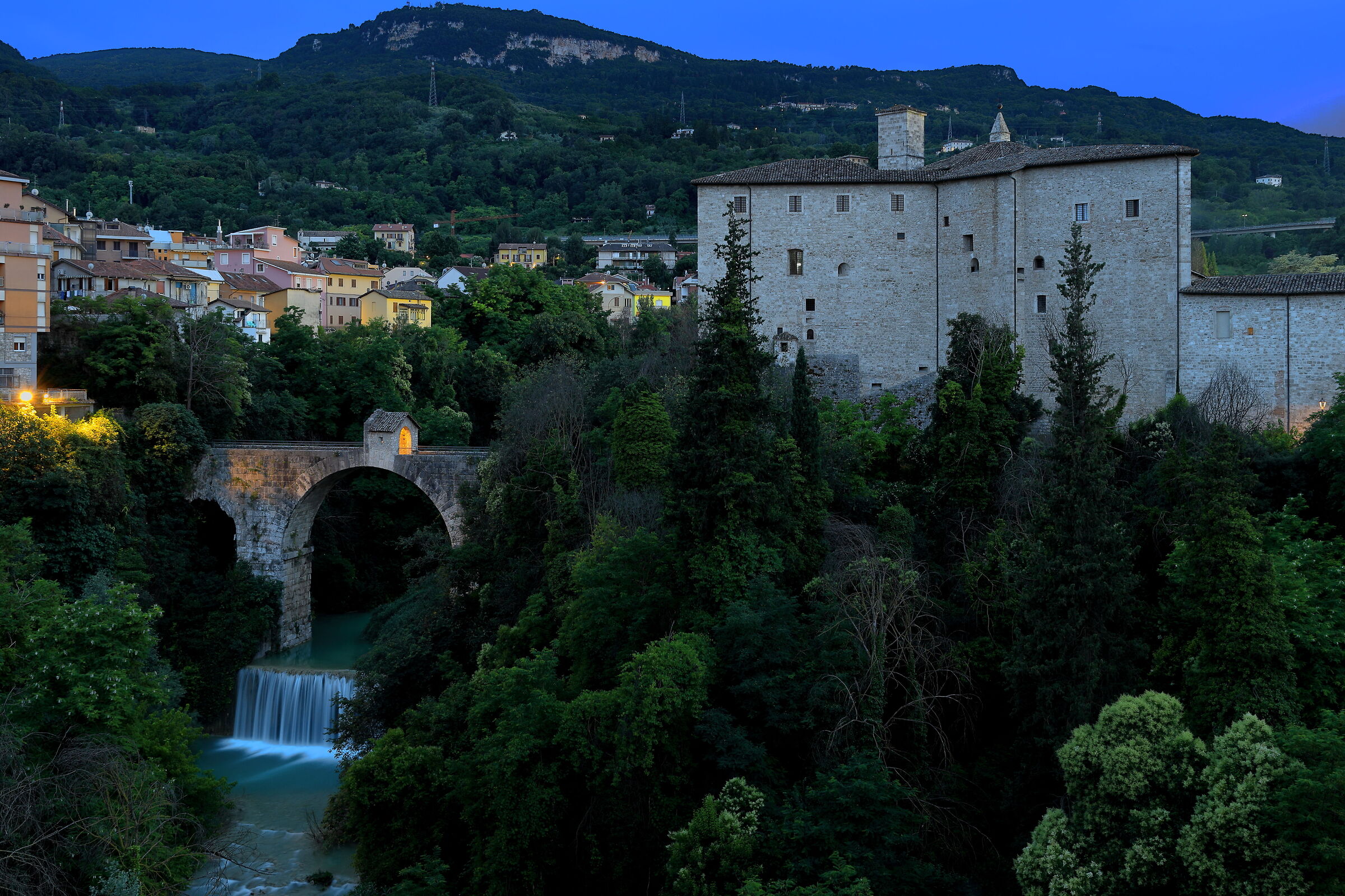 Forte Malatesta and Cecco Bridge