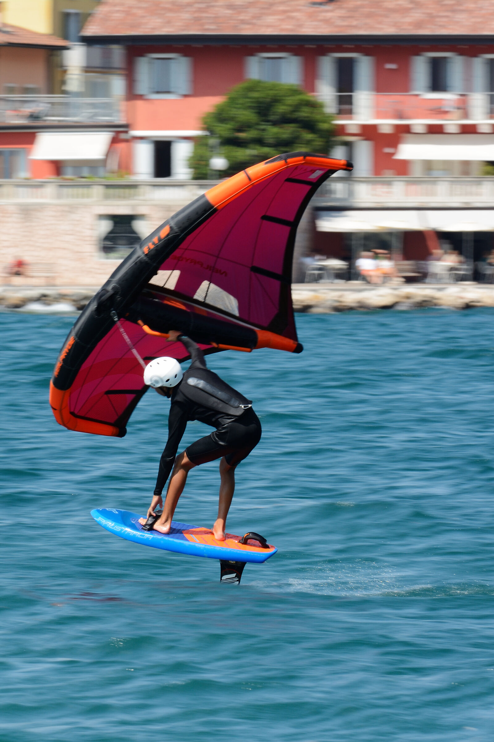 Torbole surfing