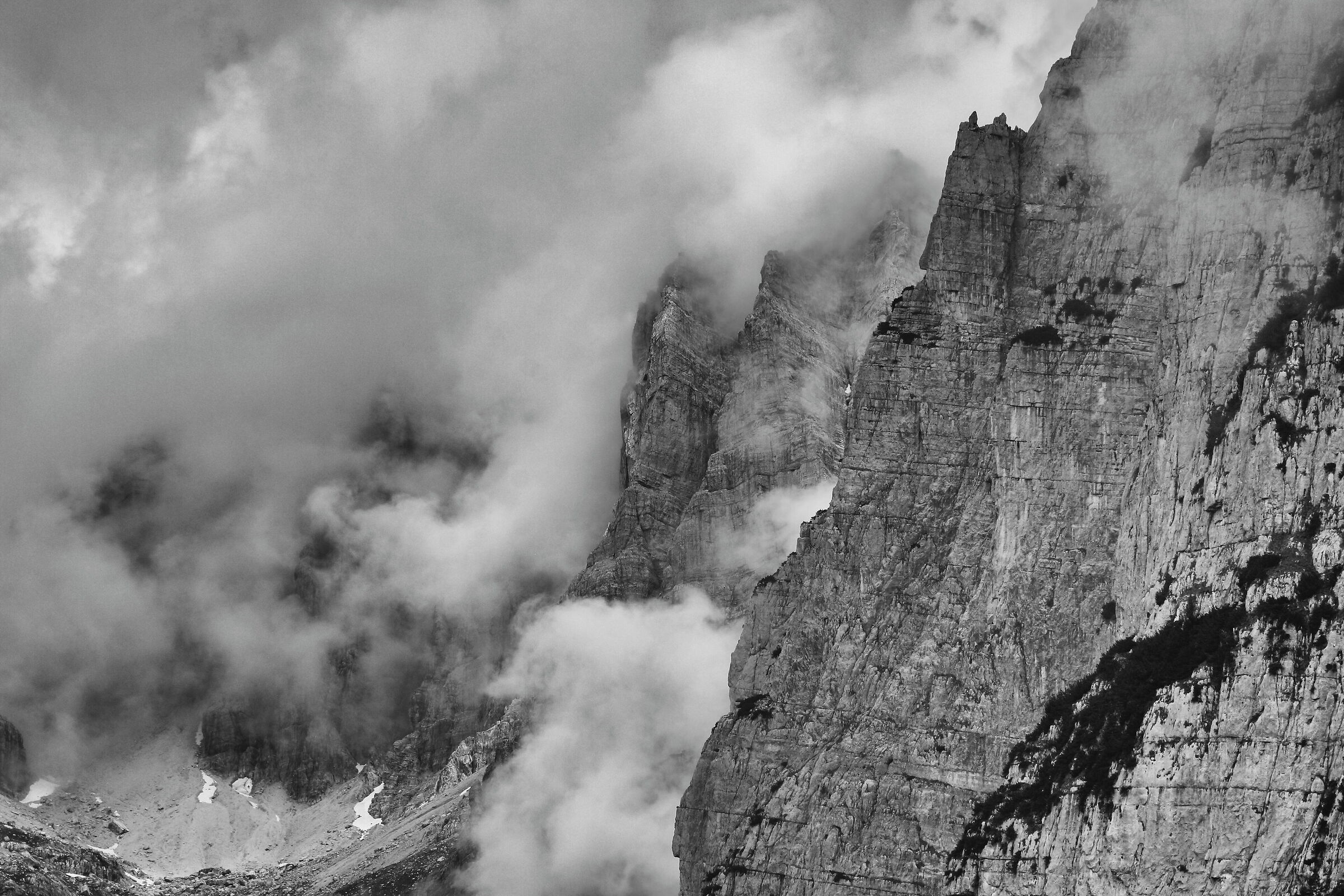Dolomiti del Brenta bw