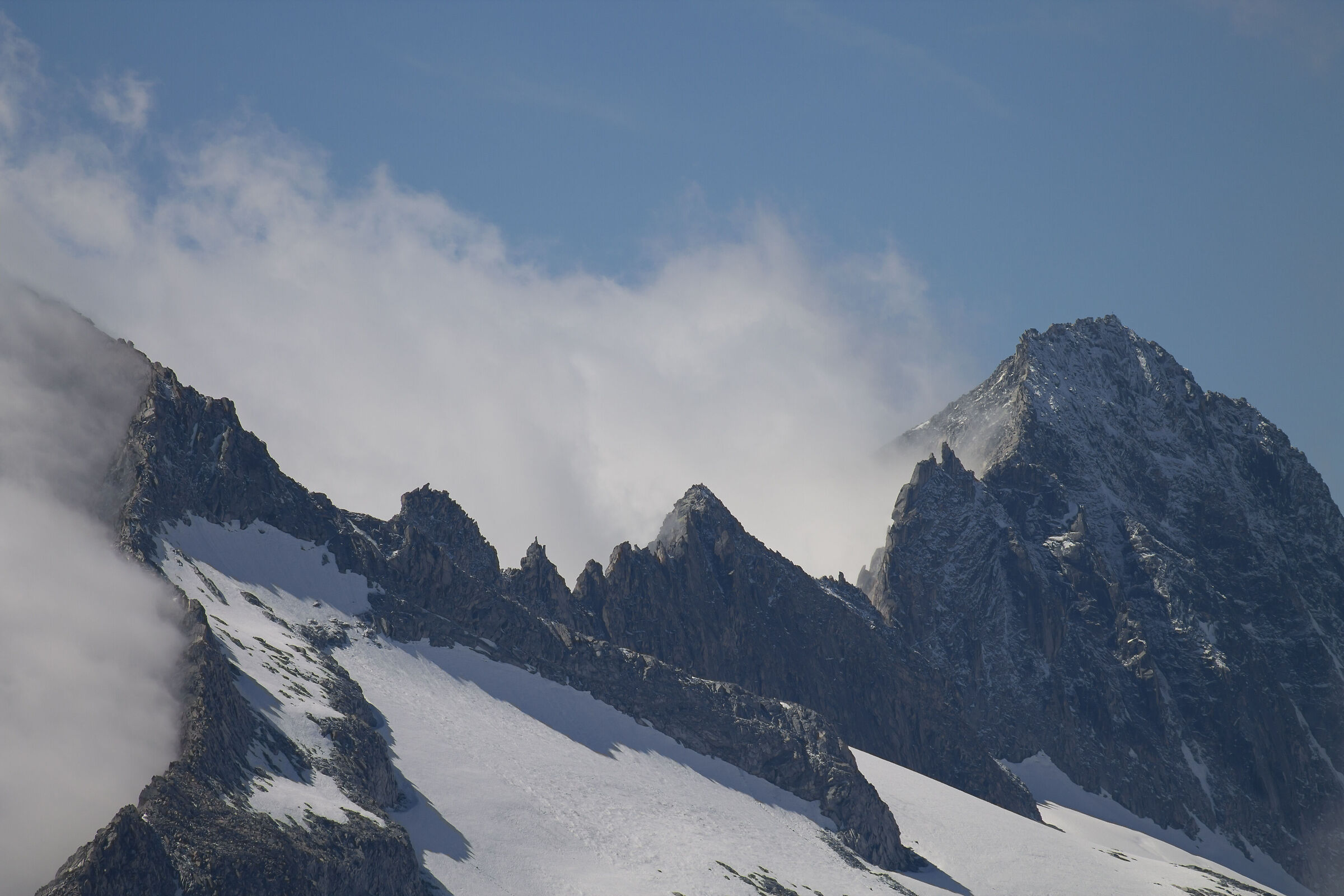 punte innevate