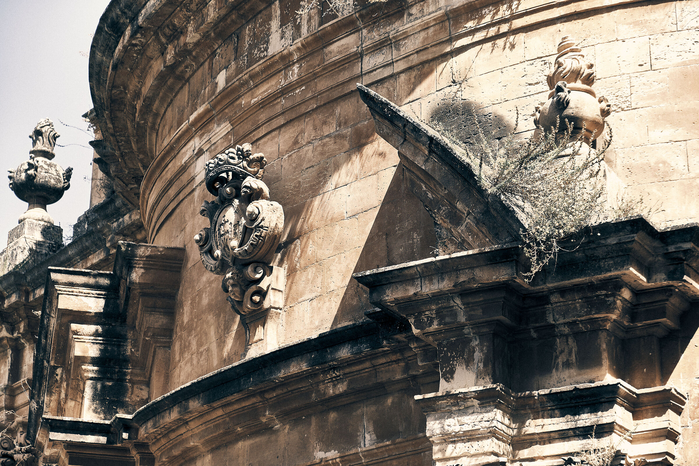 Dettagli di barocco modicano